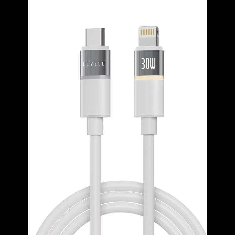 Levelo Luno Type-C to Lightning Cable 1m PD 30W
