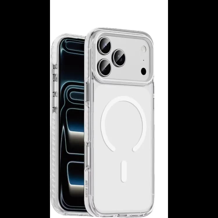Green Lion Case iPhone 17 Pro Max - MagSafe Compatible, White — White 1