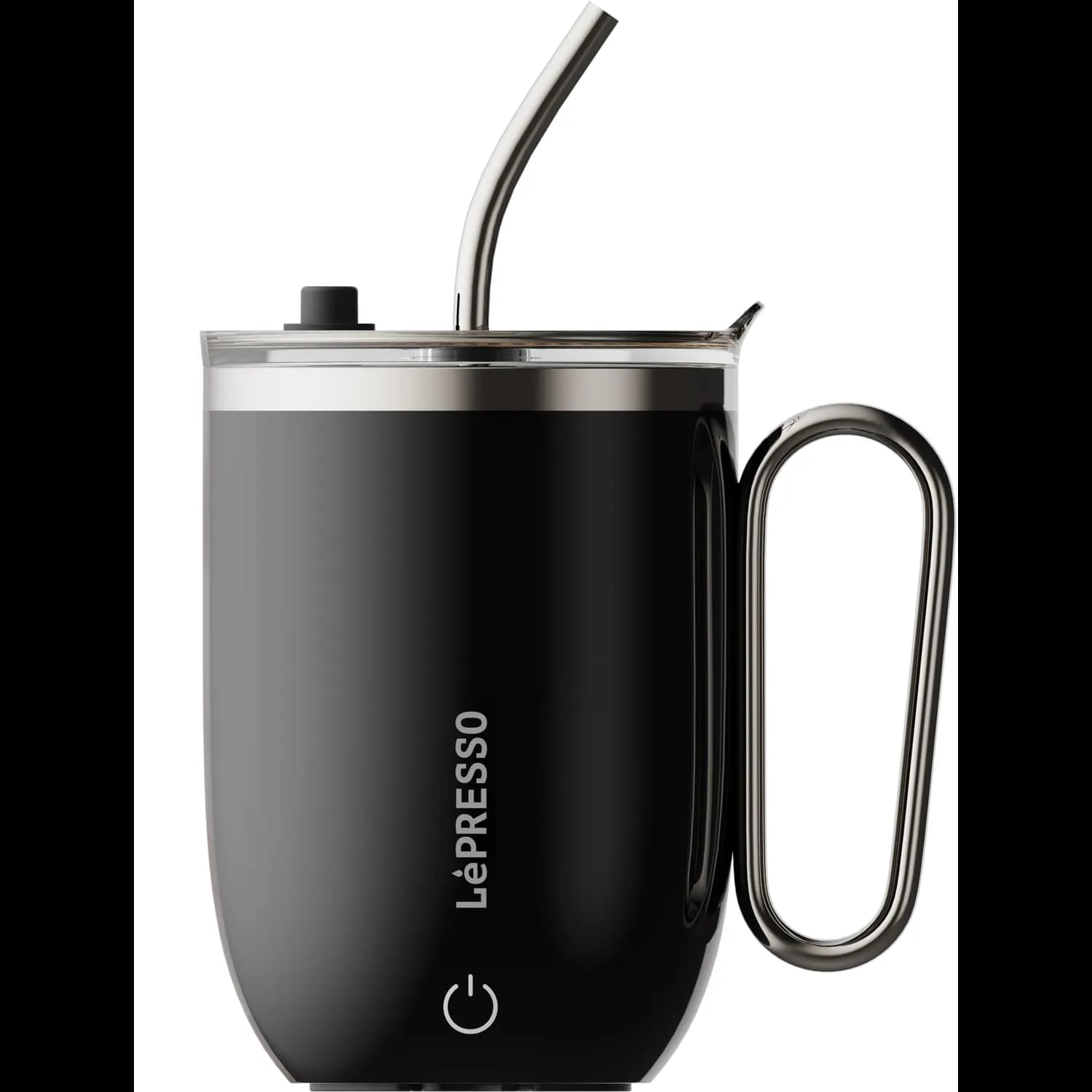 LePresso Auto Stirring Mug - Magnetic Rotor, 420ml, Black — Black 1 LePresso Auto Stirring Mug - Magnetic Rotor, 420ml, Black — Black 1
