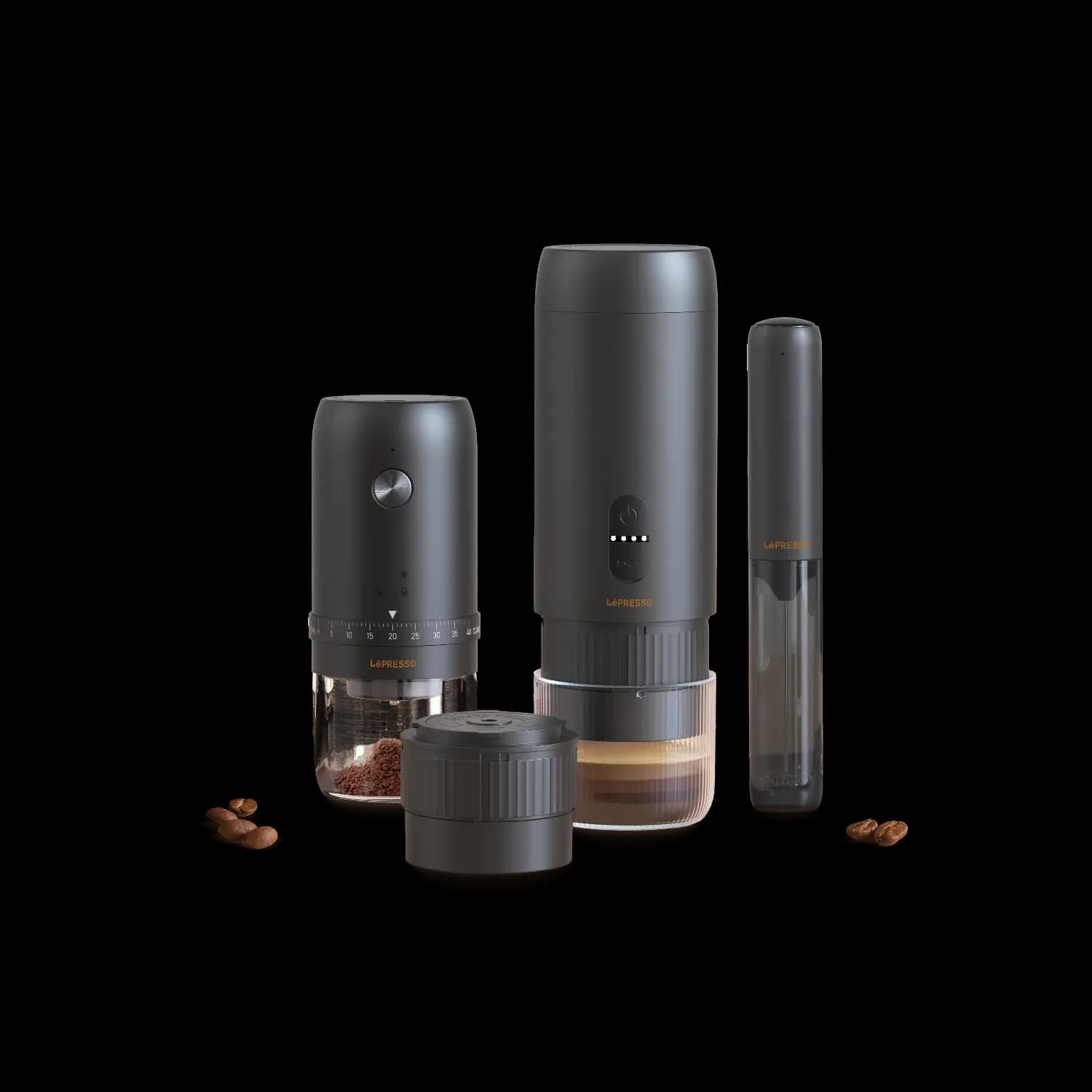 Lepresso Coffee Kit - Portable Espresso Maker, Black 1 Lepresso Coffee Kit - Portable Espresso Maker, Black 1
