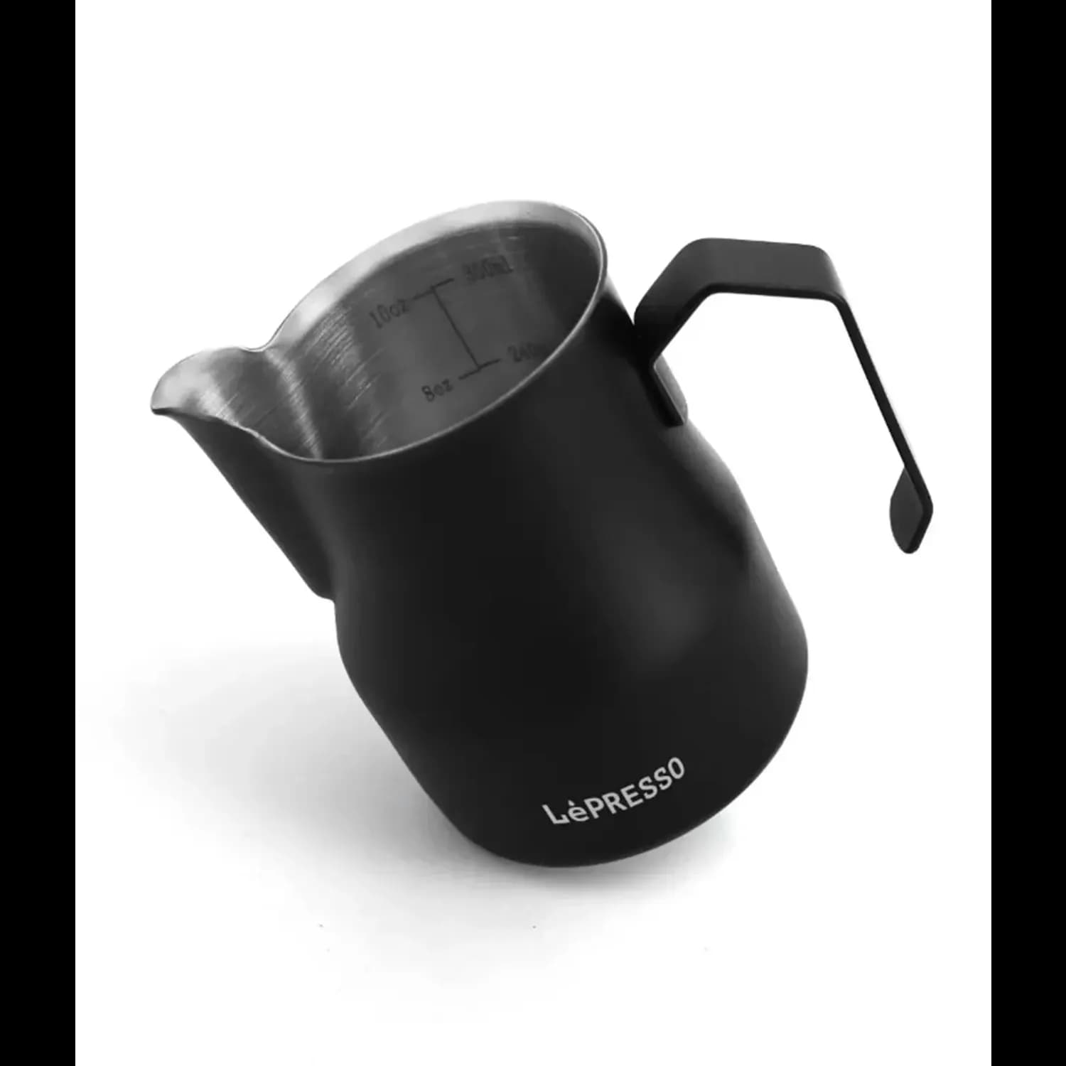 Lepresso Milk Frothing Pitcher - 350ml, Black 5