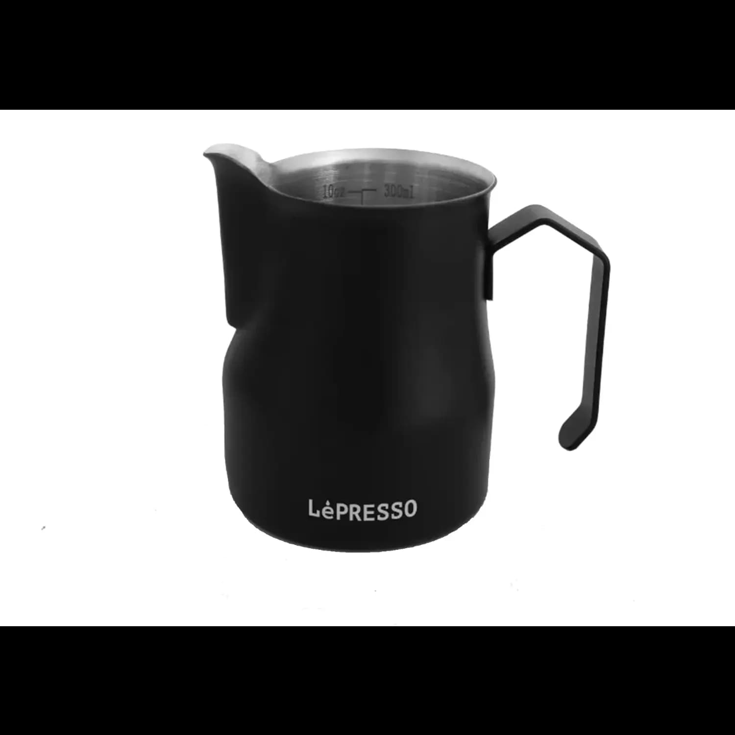 Lepresso Milk Frothing Pitcher - 350ml, Black 1 Lepresso Milk Frothing Pitcher - 350ml, Black 1
