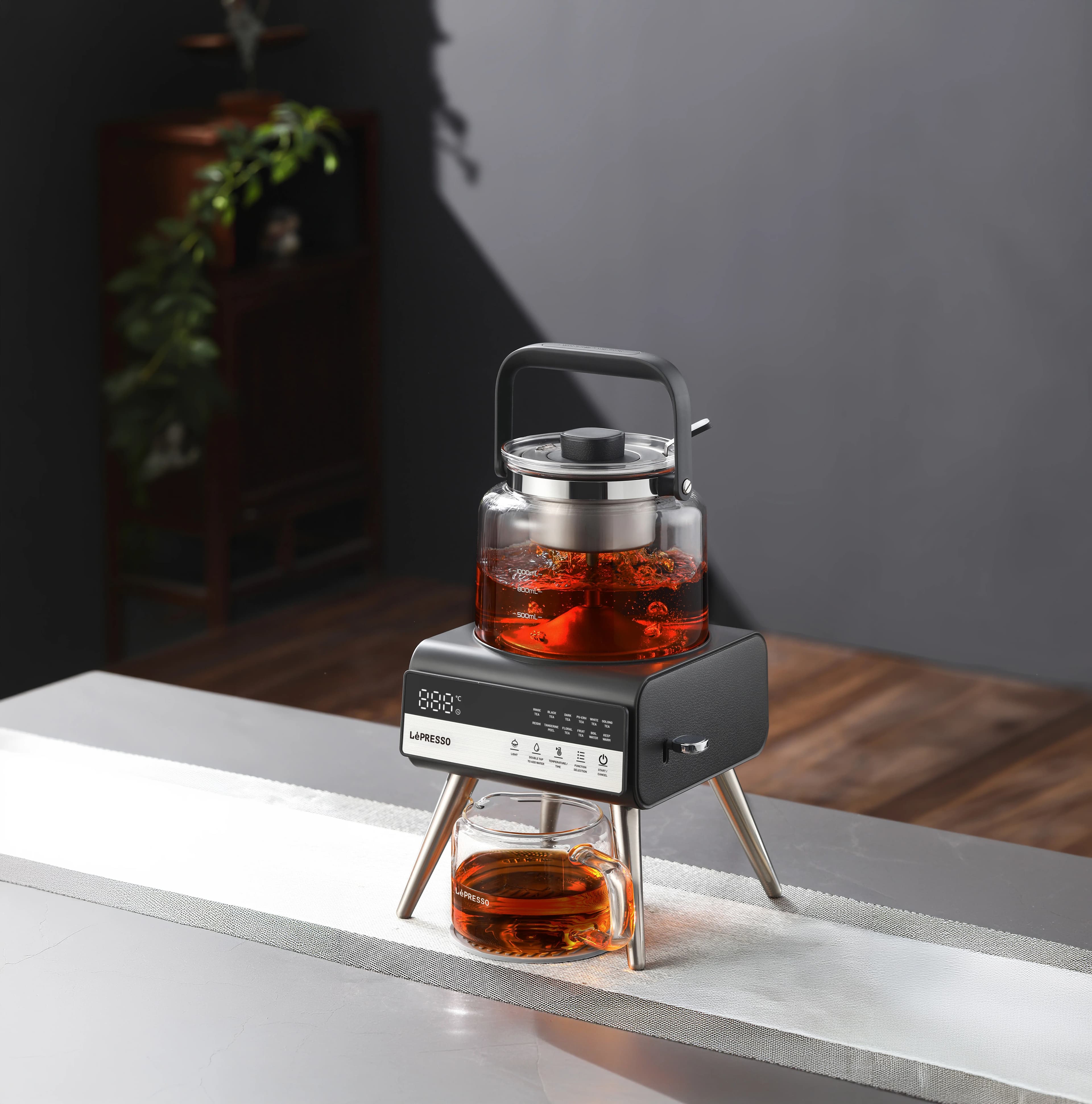 LePresso Tea Brewer Brewify LPCFFBTC0037BK - Digital Display, Black 3
