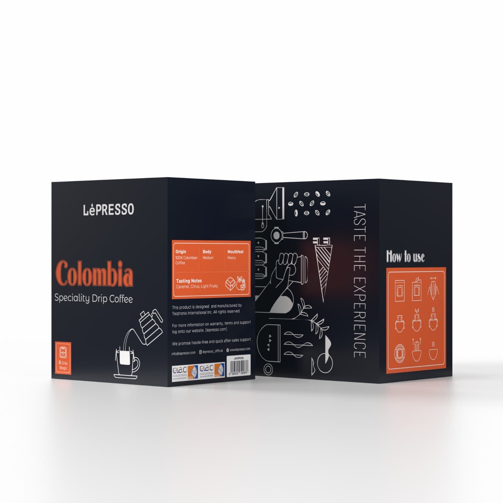 LePresso Colombia Speciality Drip Coffee 1