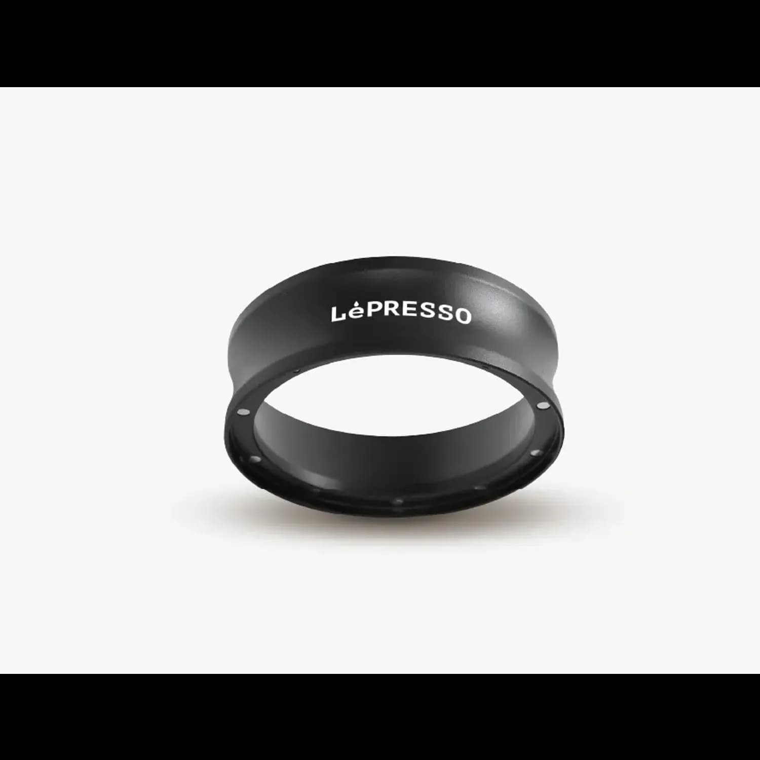 LePresso Coffee Dosing Ring - 58mm Magnetic, Black 1