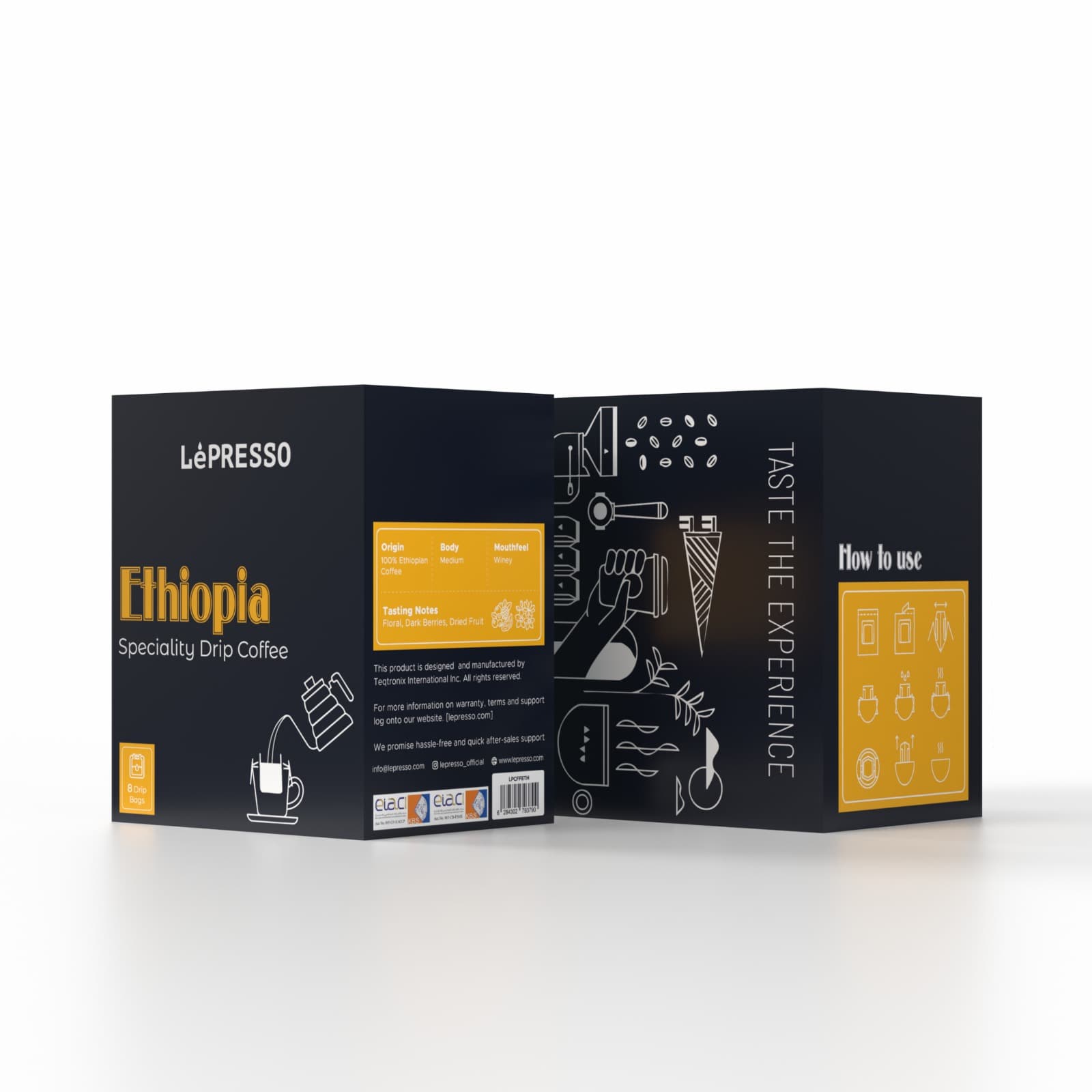 LePresso Ethiopia Speciality Drip Coffee