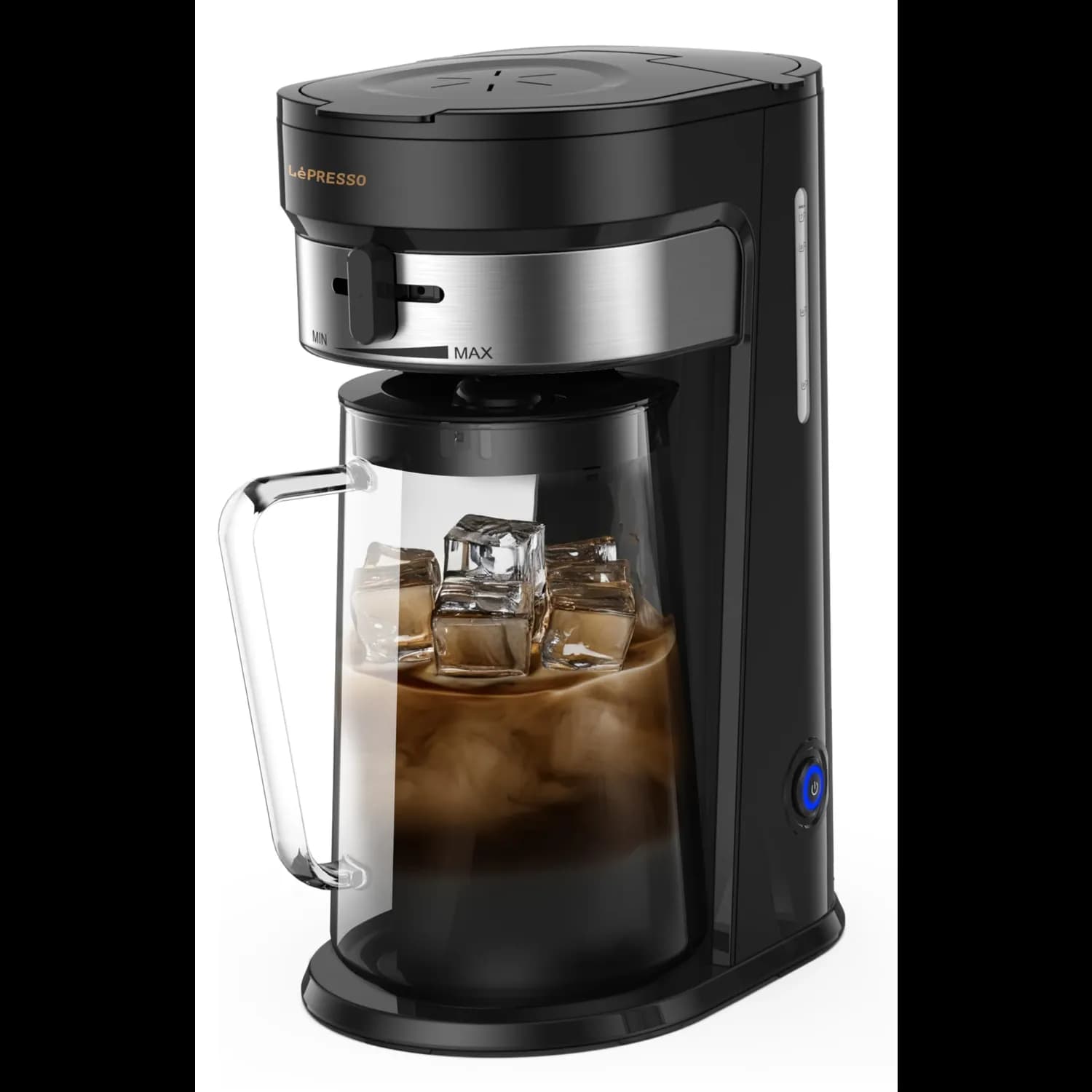LePresso Cold Brew Coffee Maker - 2.5L, Adjustable Strength, Black 1 LePresso Cold Brew Coffee Maker - 2.5L, Adjustable Strength, Black 1