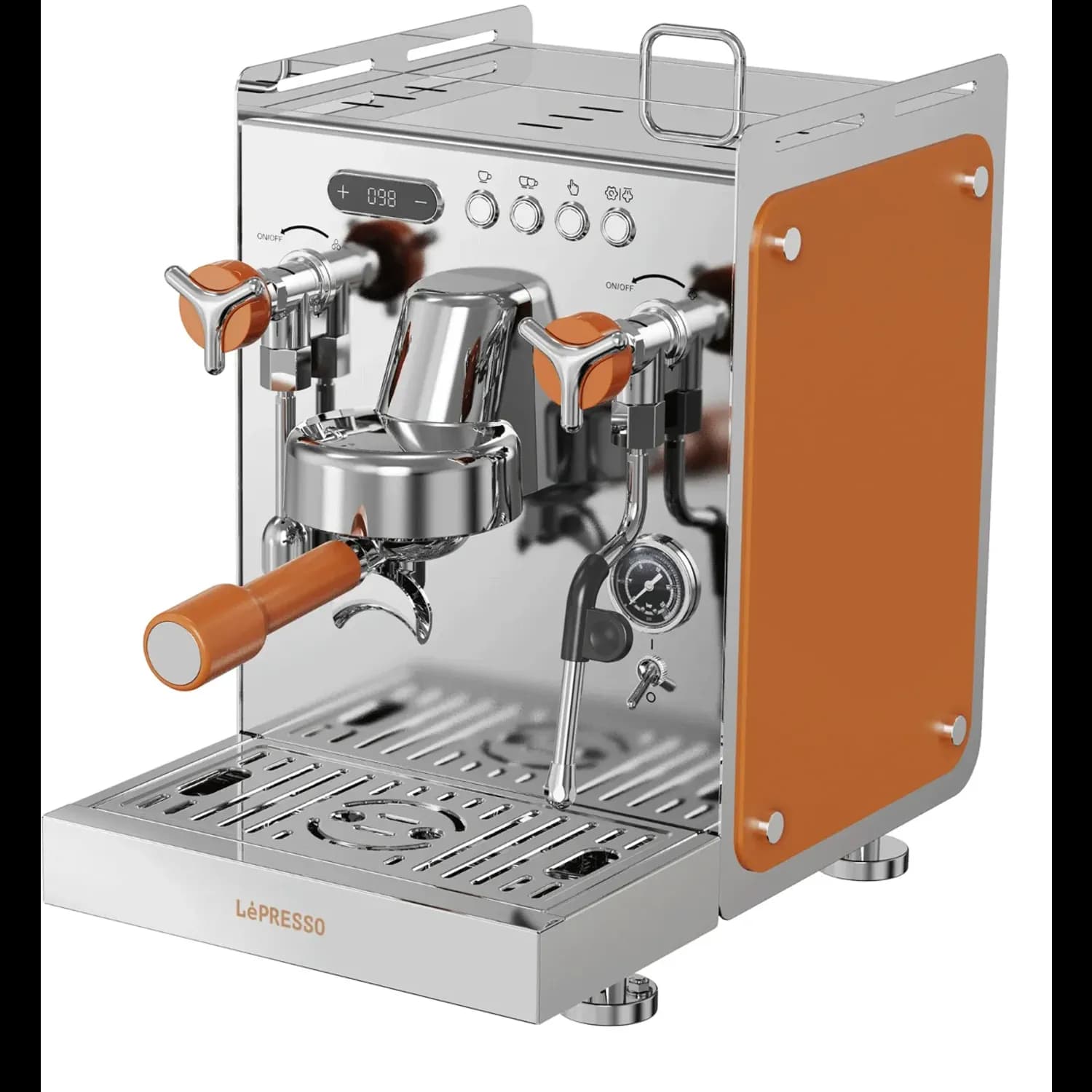 LePresso Coffee Machine - Dual Boiler, 15Bar Pump, Commercial 58mm Portafilter 1 LePresso Coffee Machine - Dual Boiler, 15Bar Pump, Commercial 58mm Portafilter 1
