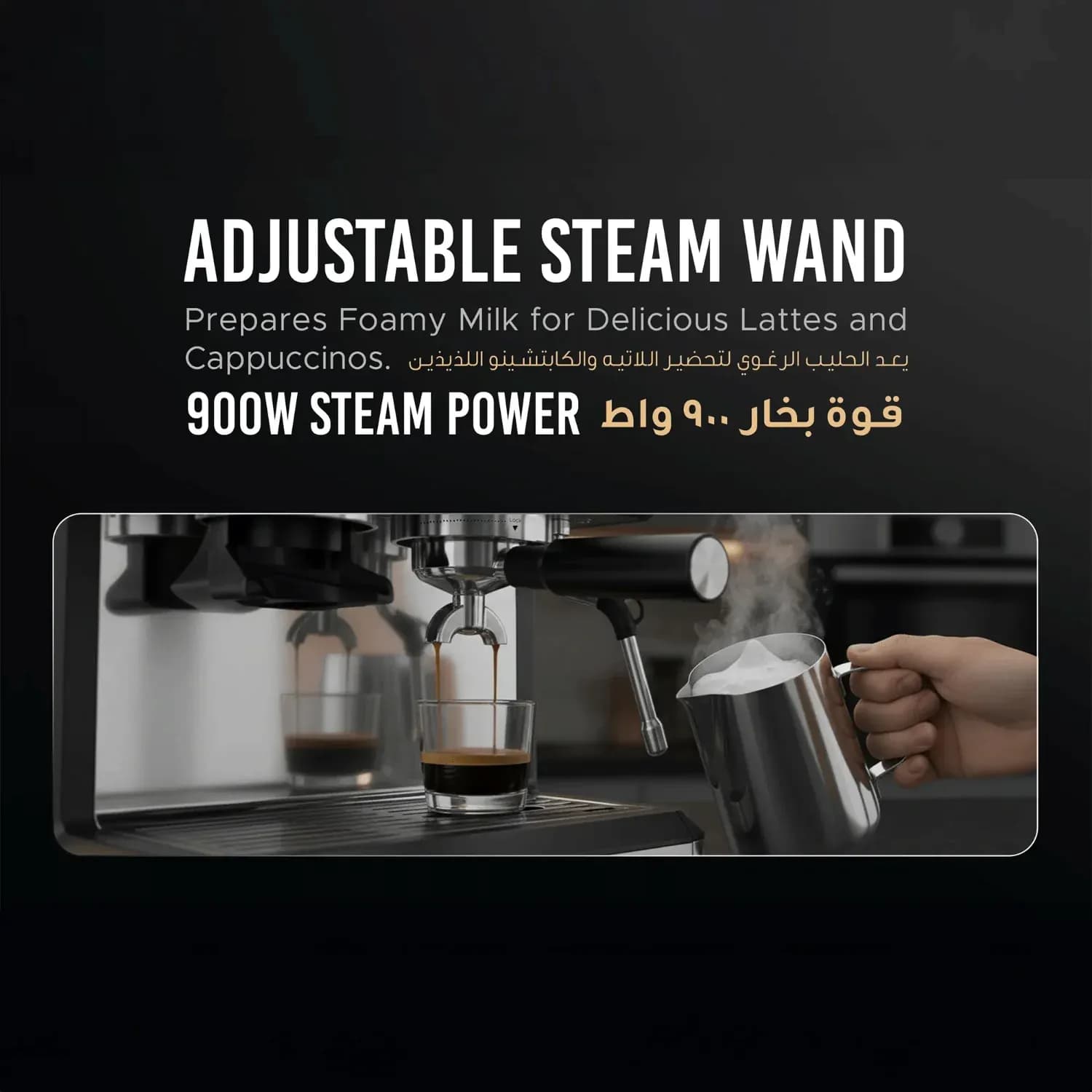 LePresso Espresso Machine - Dual Boiler, Built-in Grinder, Grey 3