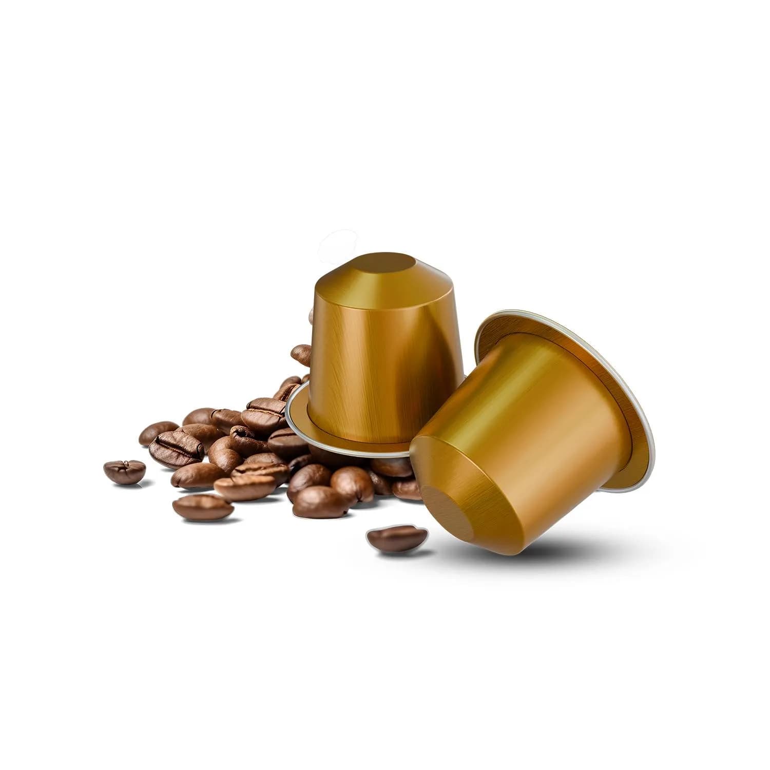 Lepresso Aluminum Capsules for Nespresso Blended 10Pcs Gold 1 Lepresso Aluminum Capsules for Nespresso Blended 10Pcs Gold 1