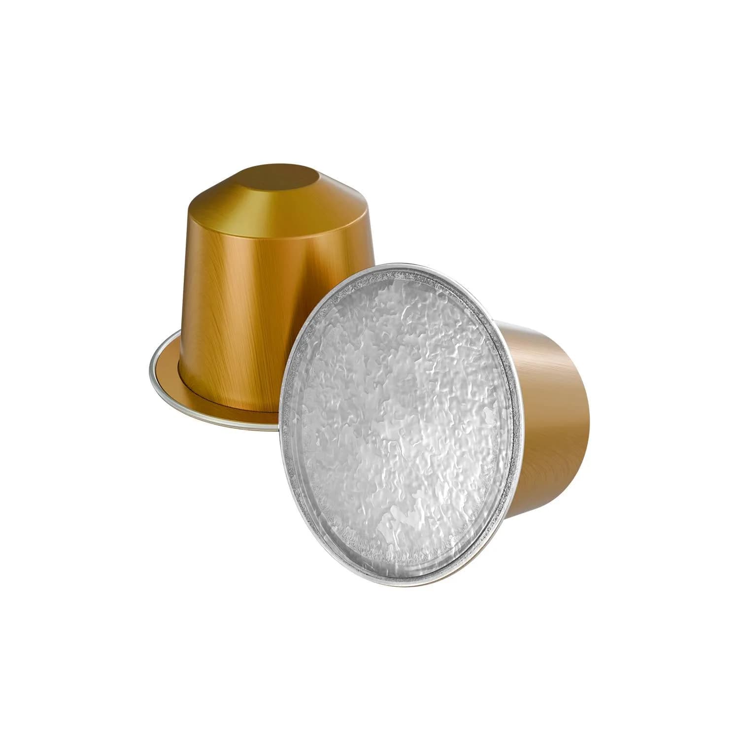 Lepresso Aluminum Capsules for Nespresso Blended 10Pcs Gold 3