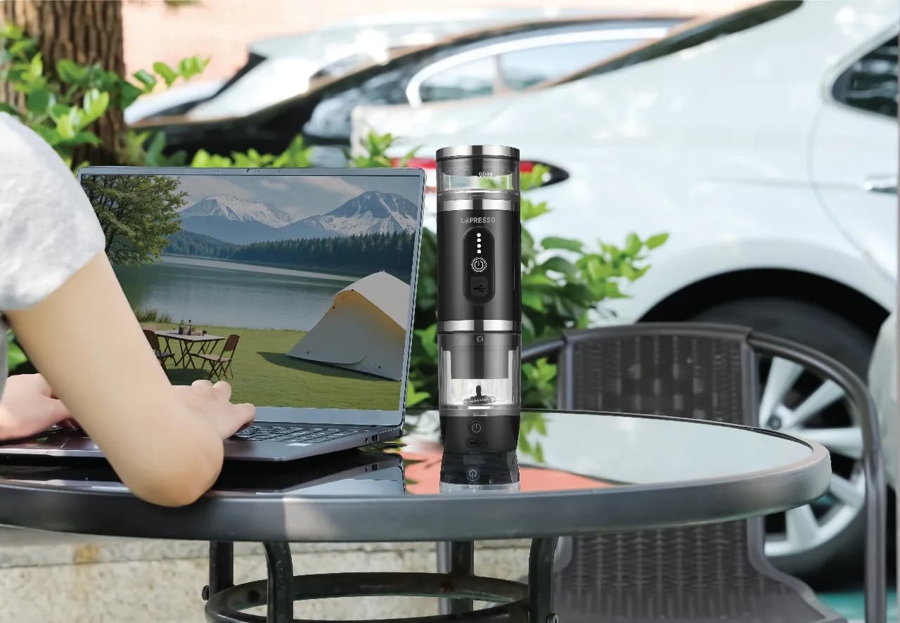 Lepresso 4 in 1 Portable Coffee Machine with Milk Frother 3