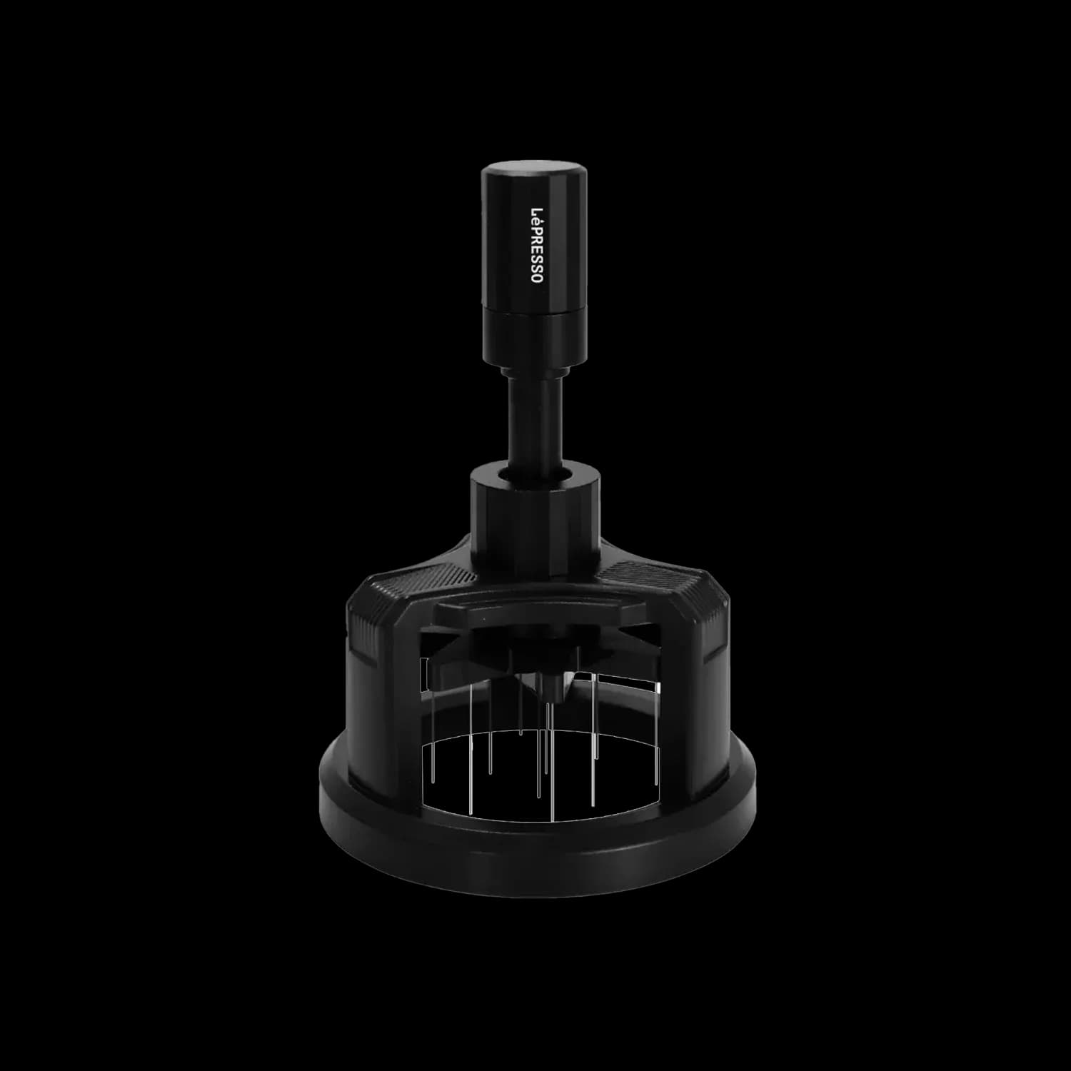 LePresso Coffee Distributor & Tamper Tool LPCFFNDT0081 - 58mm, Black 1 LePresso Coffee Distributor & Tamper Tool LPCFFNDT0081 - 58mm, Black 1