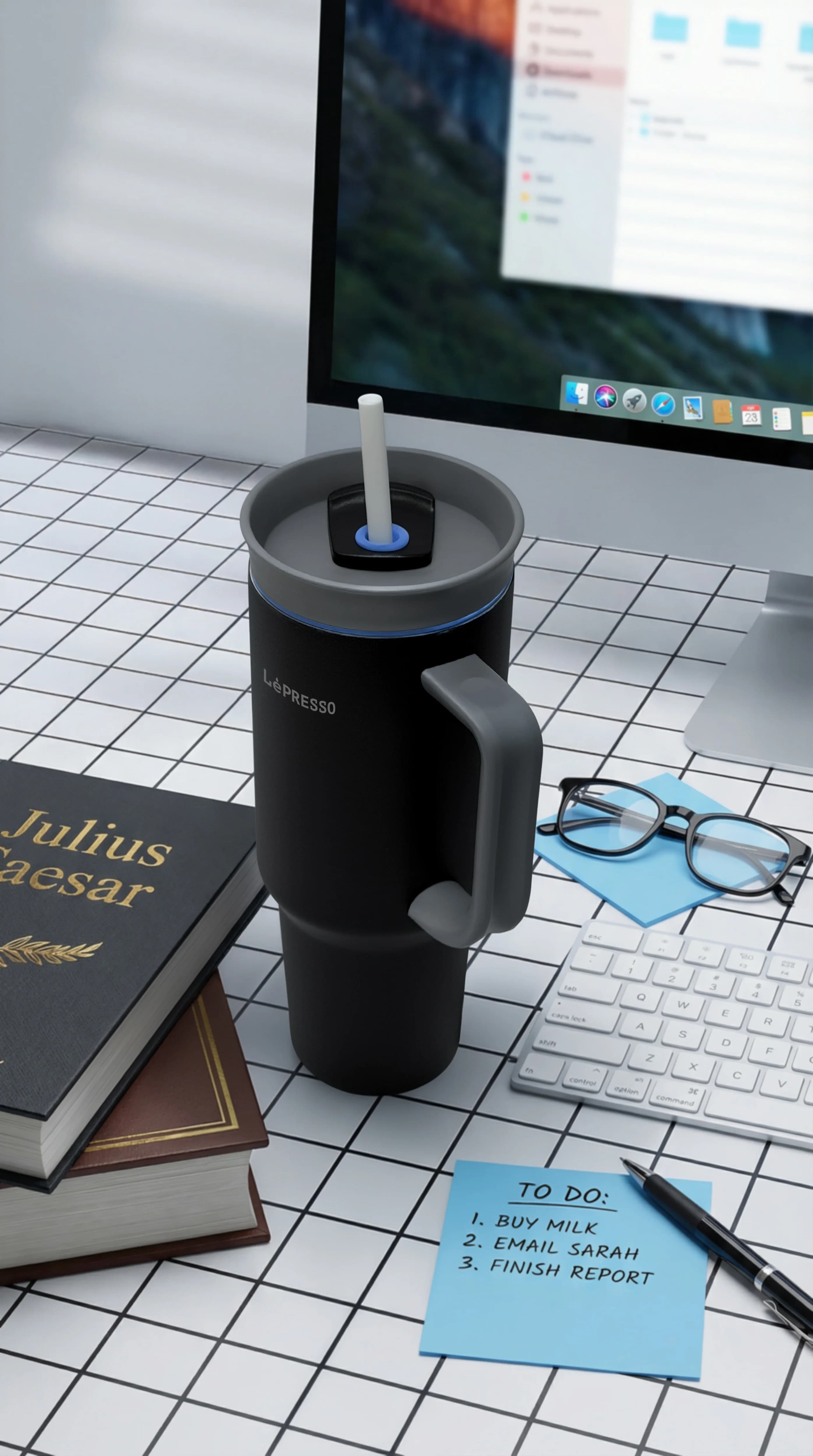 LePresso QuirkSip Insulated Tumbler with Double Wall Vacuum 4