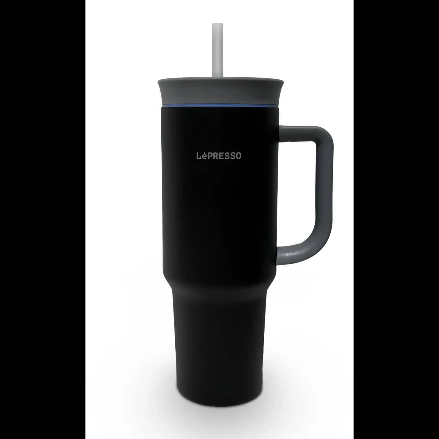LePresso Tumbler QuirkSip - 1200ml Double Wall Vacuum, Beige — Blue 1 LePresso Tumbler QuirkSip - 1200ml Double Wall Vacuum, Beige — Blue 1