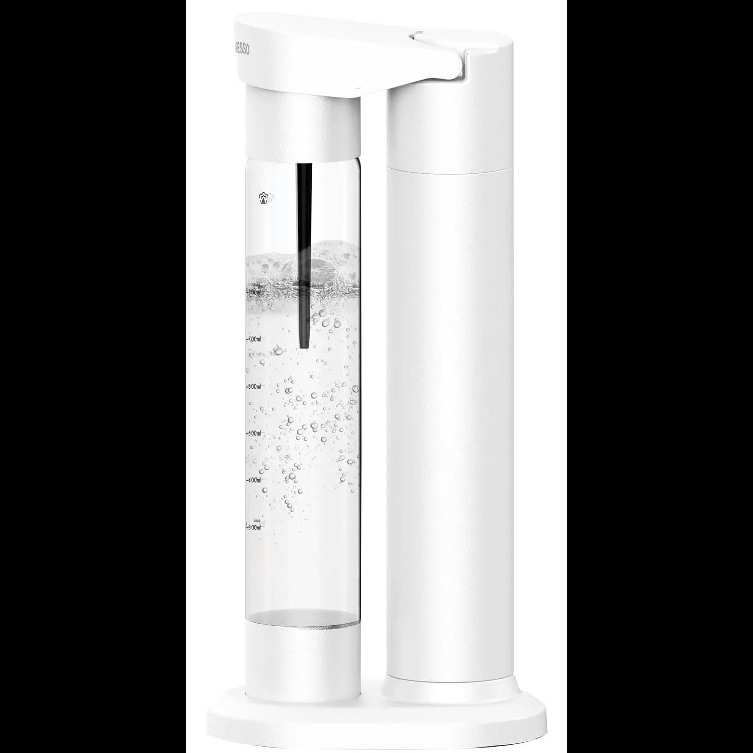 LePresso Sparkling Water Maker - Dual-Release System, White — White 4