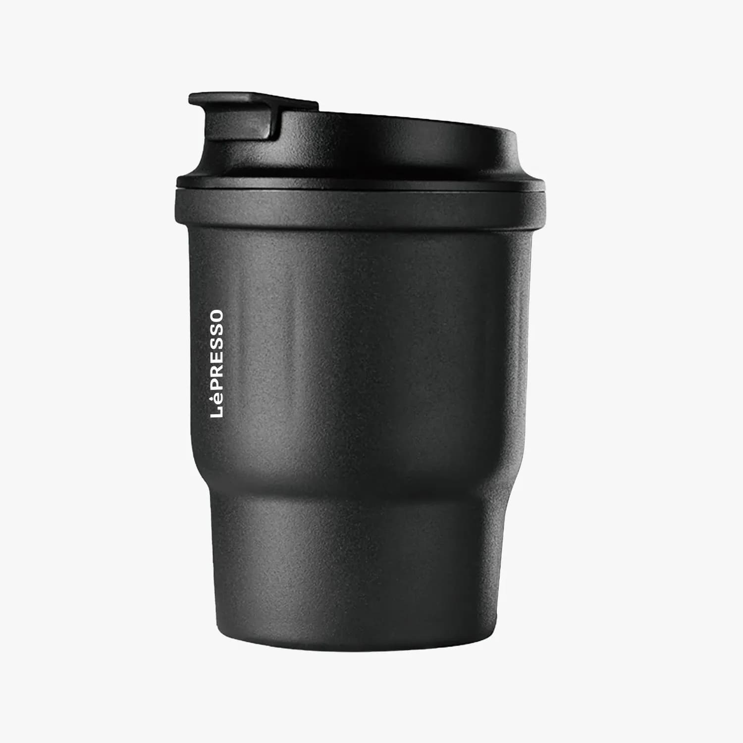 LePresso Insulated Tumbler - 450ml, 8H Hot & 10H Cold, White — Black 1 LePresso Insulated Tumbler - 450ml, 8H Hot & 10H Cold, White — Black 1