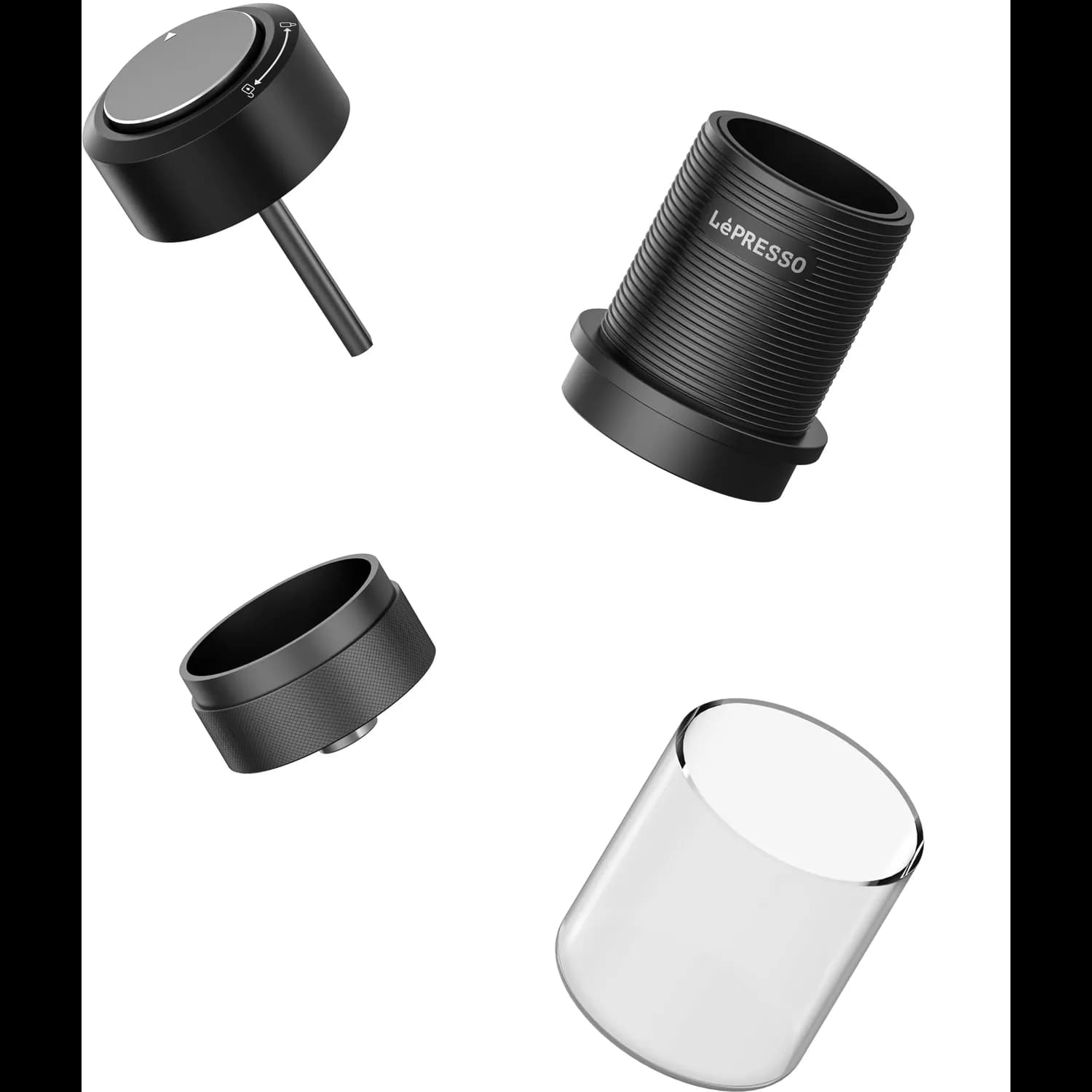 LePresso Espresso Maker - 9 Bar, 80ml, Black 4