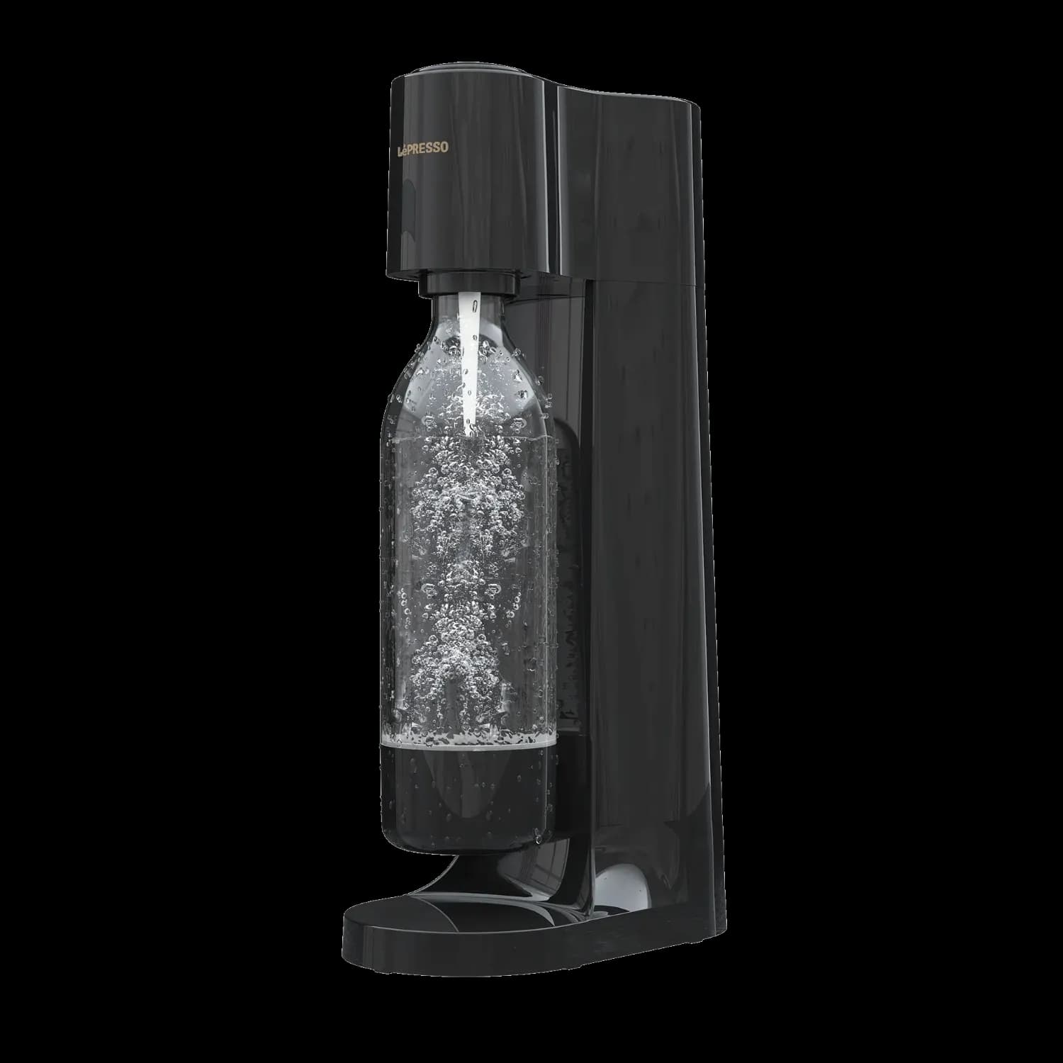LePresso Sparkling Water Maker - Cordless 850ml, Black 1