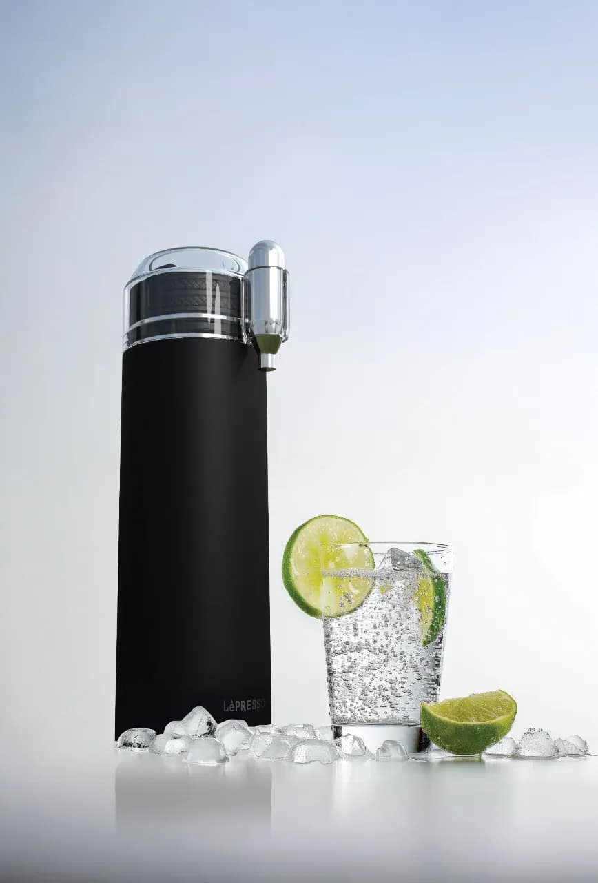 Lepresso Sparkling Water Bottle Double Wall Vacuum 4