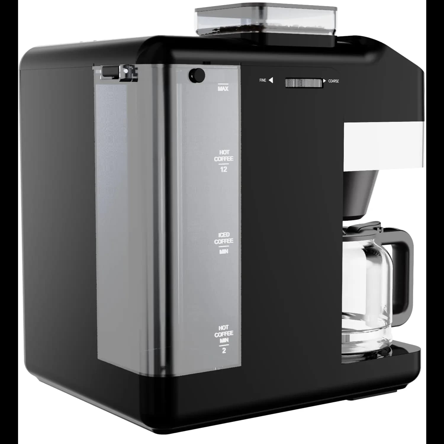 LePresso Coffee Machine - Fully Automatic with Ice Maker, Black 2