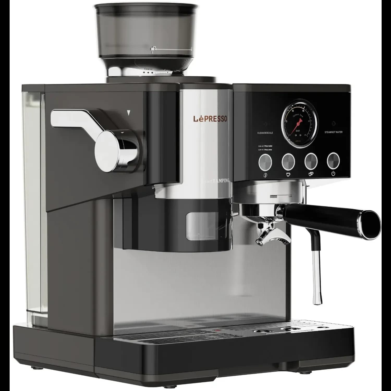 LePresso Coffee Machine - Dual Boiler, Milk Frother, Deliziosa 1 LePresso Coffee Machine - Dual Boiler, Milk Frother, Deliziosa 1