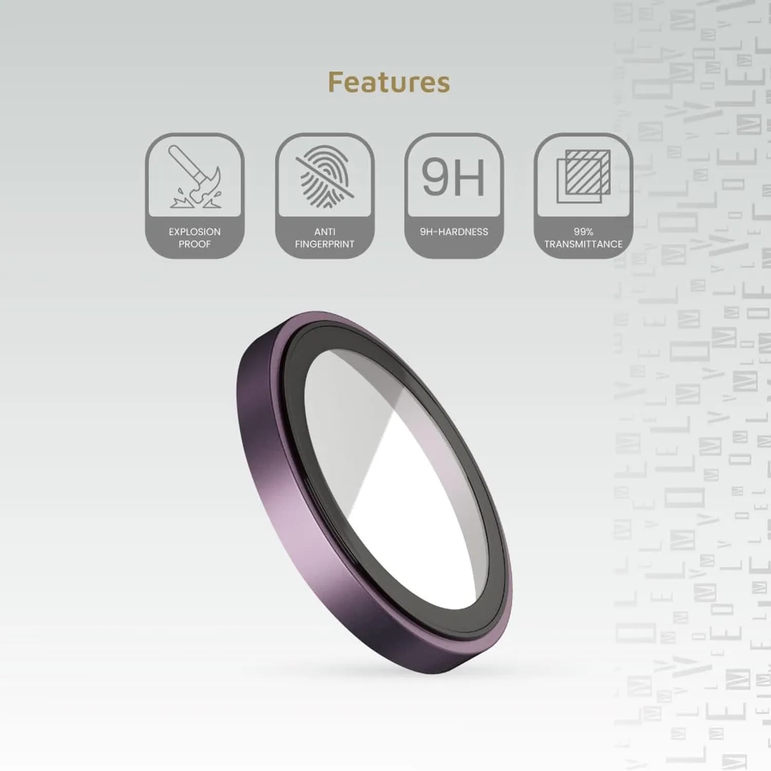 Levelo Duo Lens Protector — Pink 5