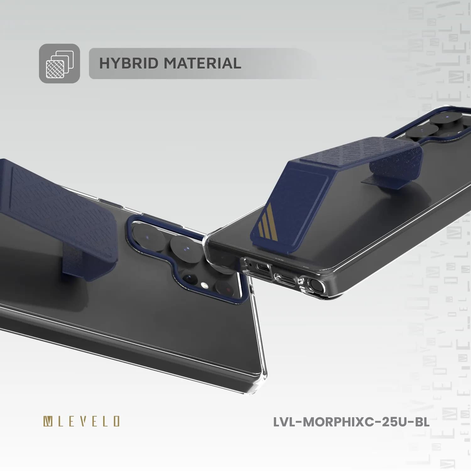 Levelo Morphix Clara Grip Case — Blue 5