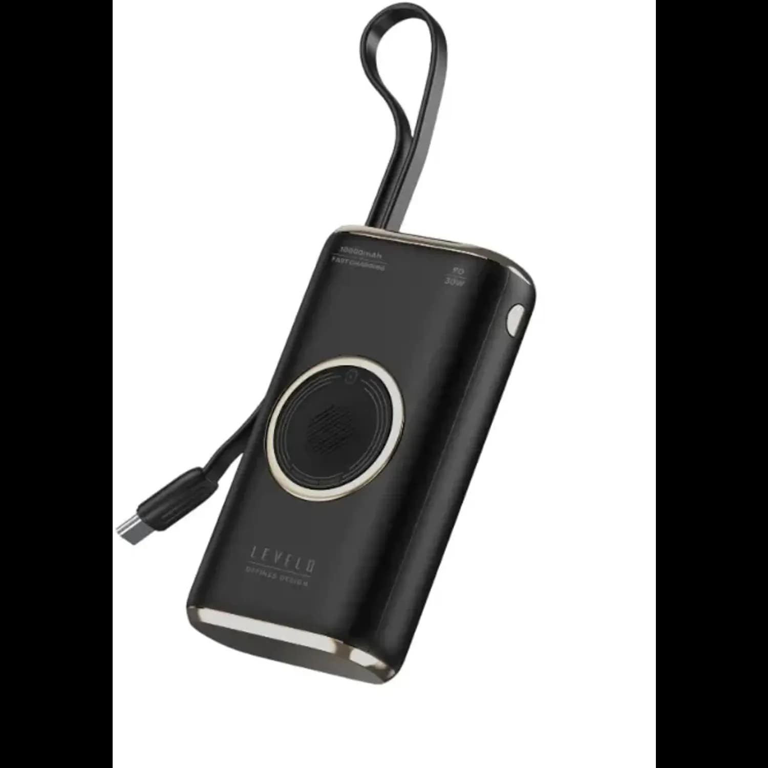 Levelo Roma 10000mAh Power Bank With Integrated Cable & Apple Watch Charger 1