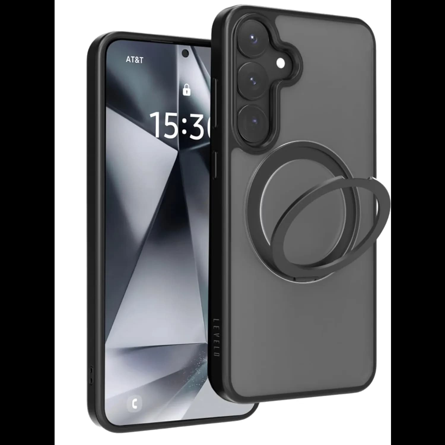 Levelo Via Matte With Ring Stand Case 1