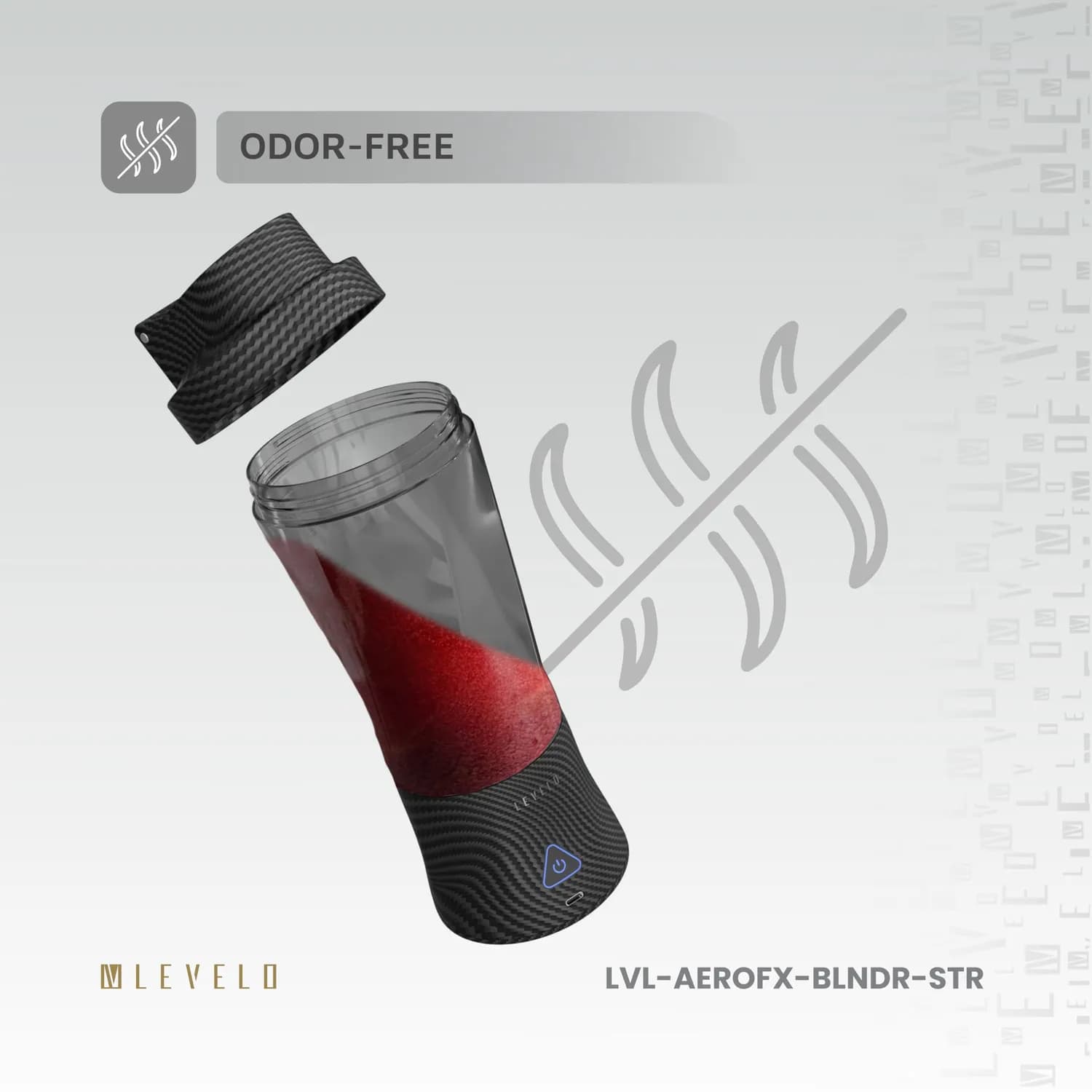 Levelo Portable Carbon Fiber Blender Aeroflex 4