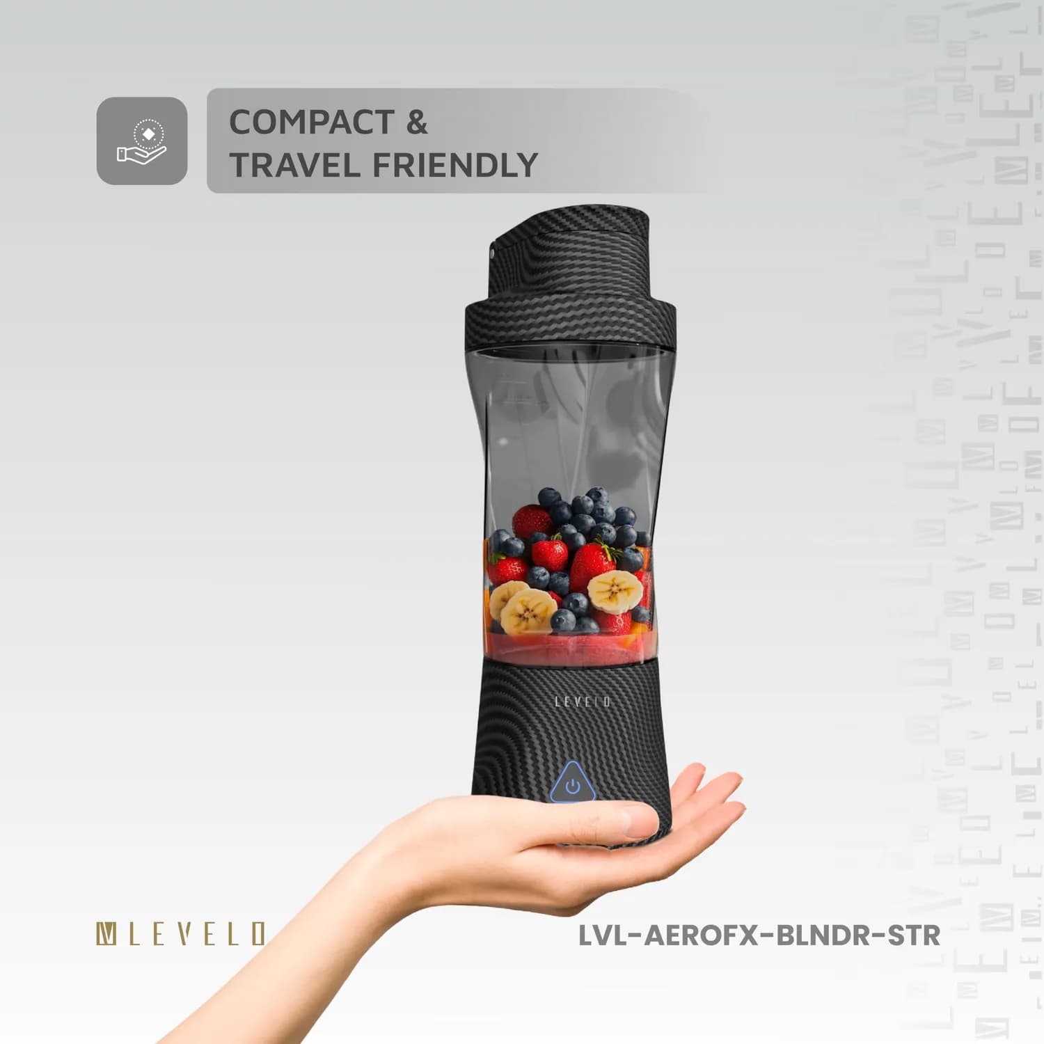 Levelo Portable Carbon Fiber Blender Aeroflex 5