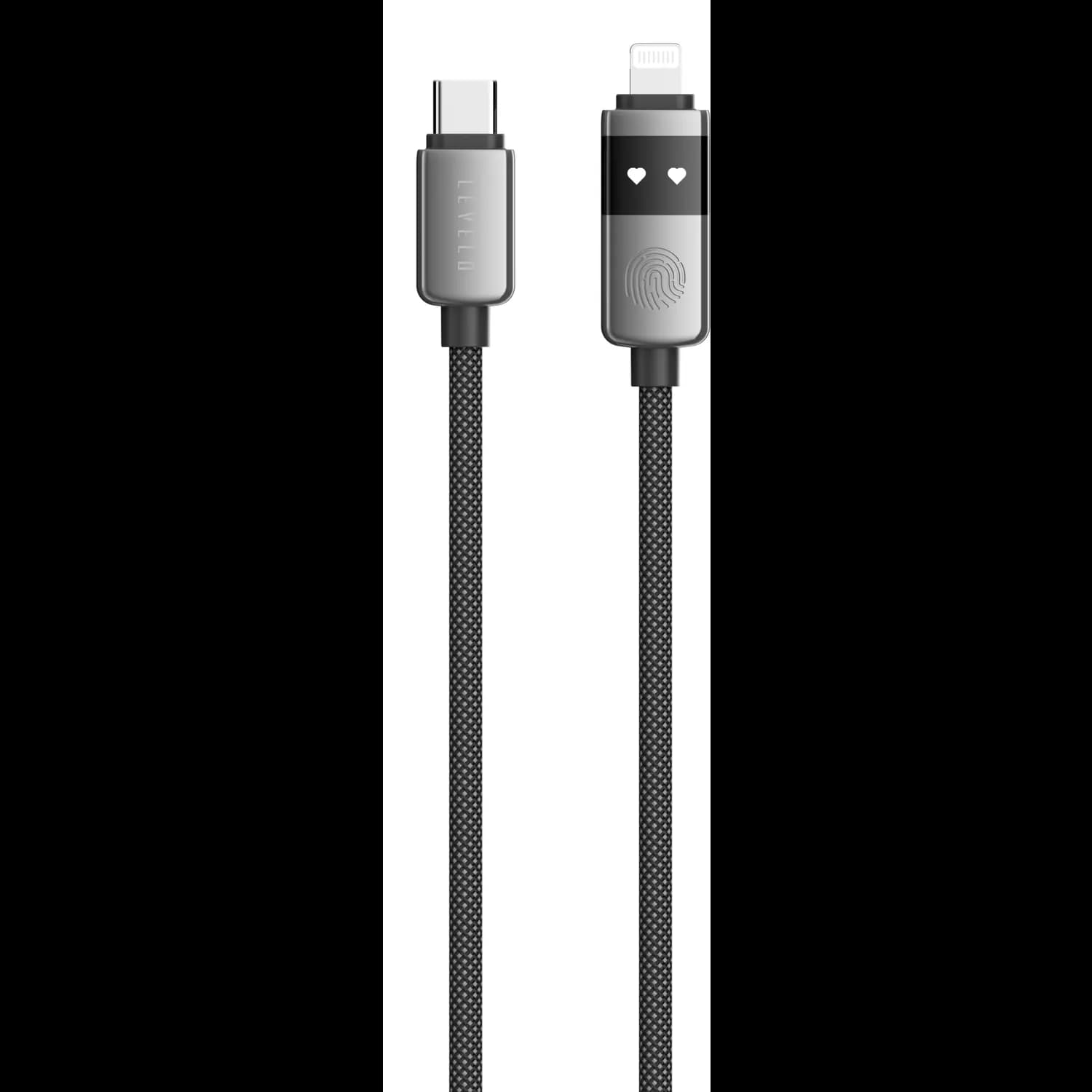 Levelo Auge Smart charge & Sync cable USB -C To Lightning 1