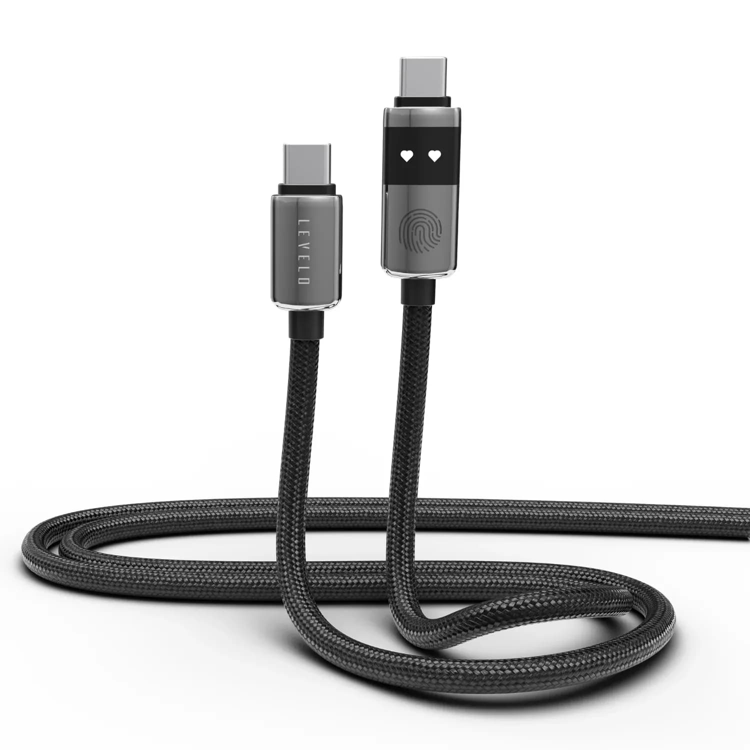 Levelo Auge Smart charge & Sync cable USB -C To USB-C 1