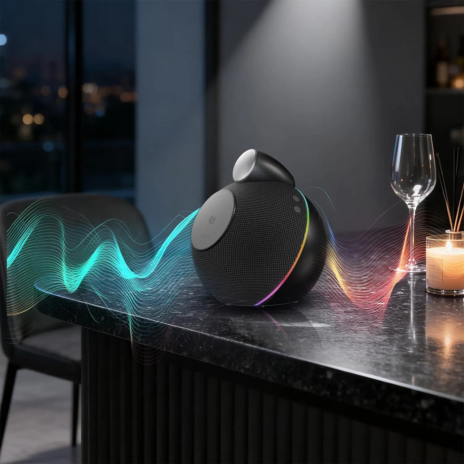 Levelo Aira Wireless Charger With Speaker 4