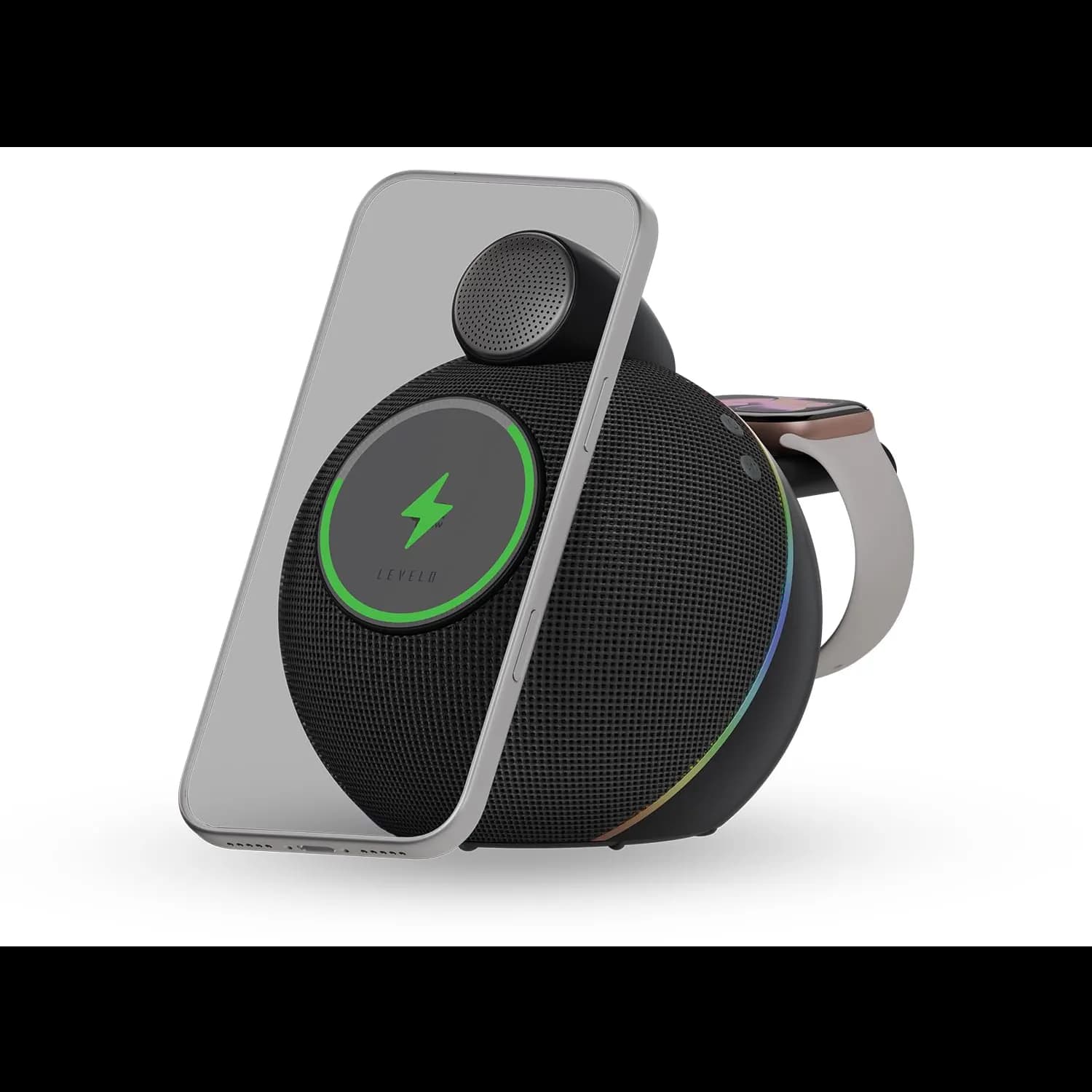Levelo Aira Wireless Charger With Speaker 1