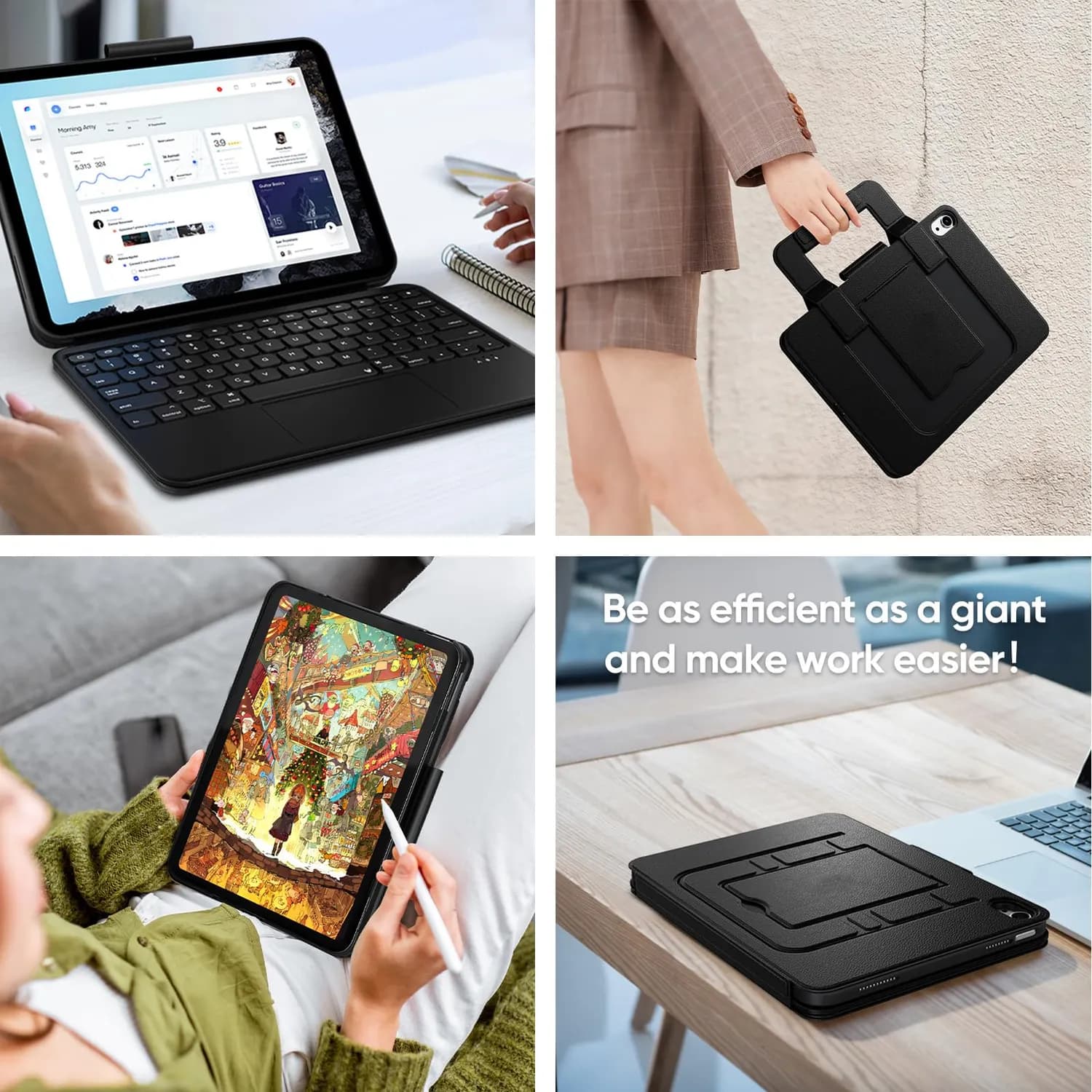 Levelo Aerolite Portable Handbag Keyboard Case 3