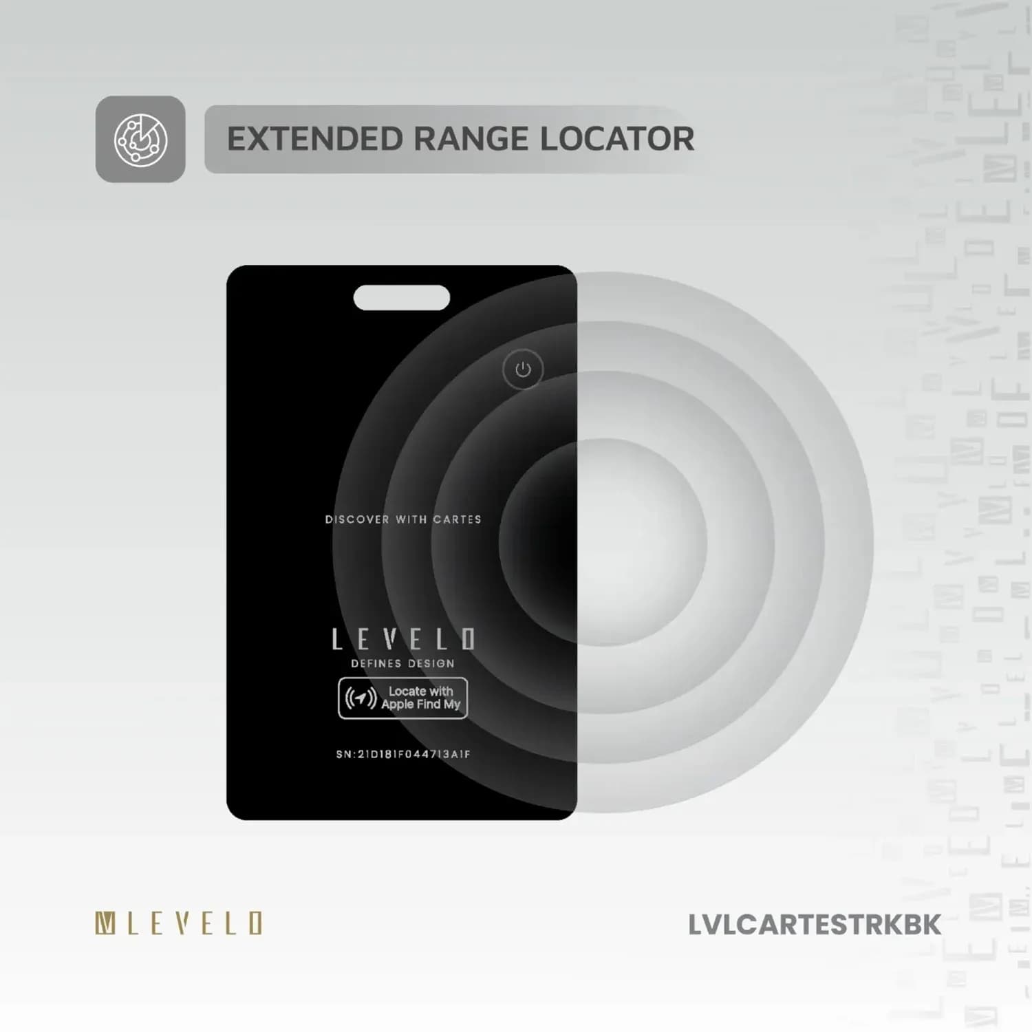 Levelo Cartes FindMy Card Tracker 4
