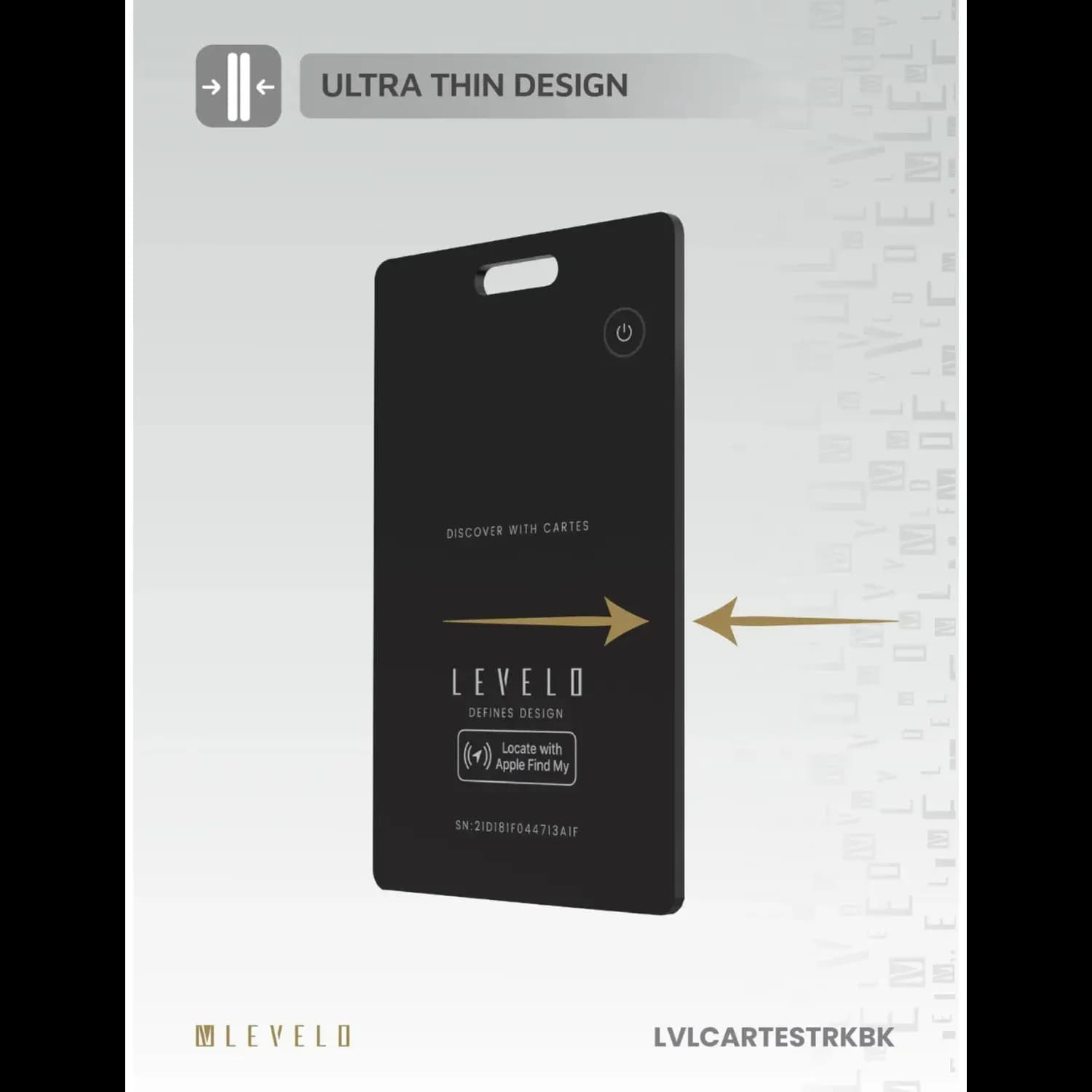 Levelo Cartes FindMy Card Tracker 5
