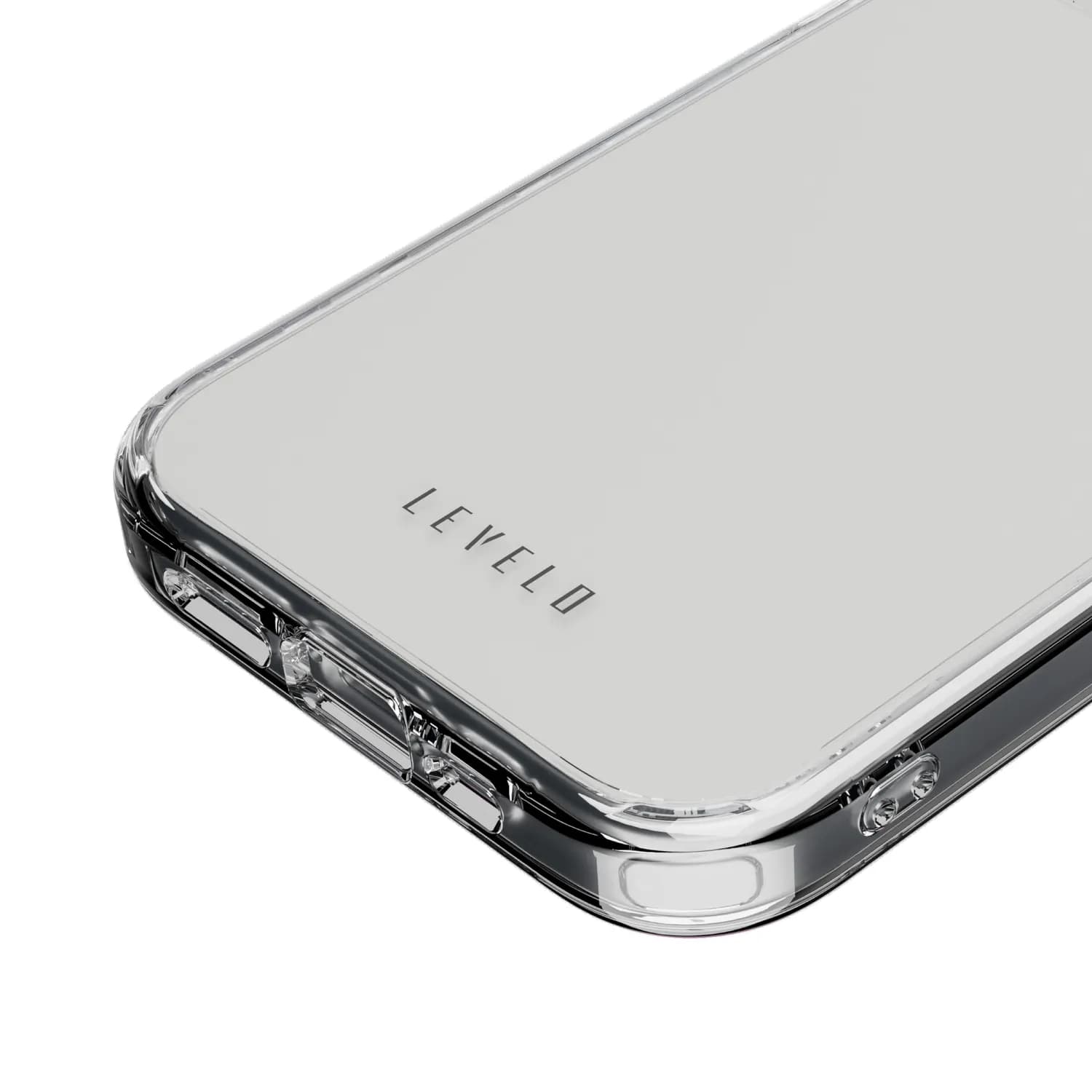 LEVELO Clear Case Clara - Shock-Proof, Clear, iPhone 15 Pro Max 2