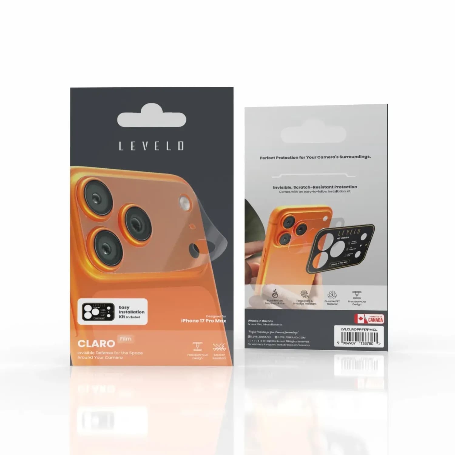 Levelo Claro PET Lens Film with Applicator 3