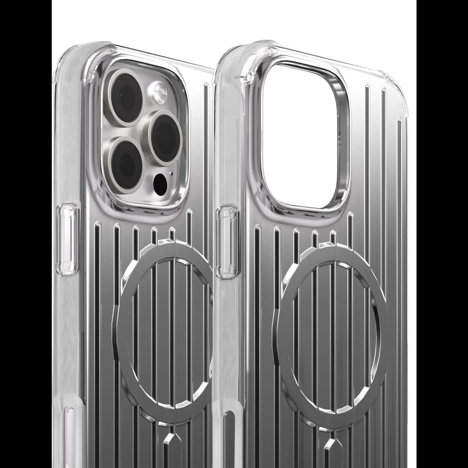LEVELO Cabin Case - MagSafe Compatible, Silver — Silver 1 LEVELO Cabin Case - MagSafe Compatible, Silver — Silver 1