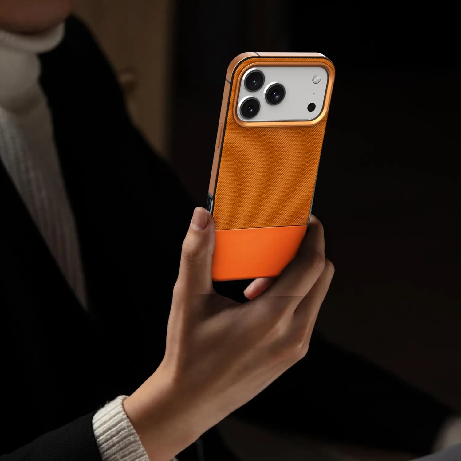 Levelo Cuir Case — Orange 3