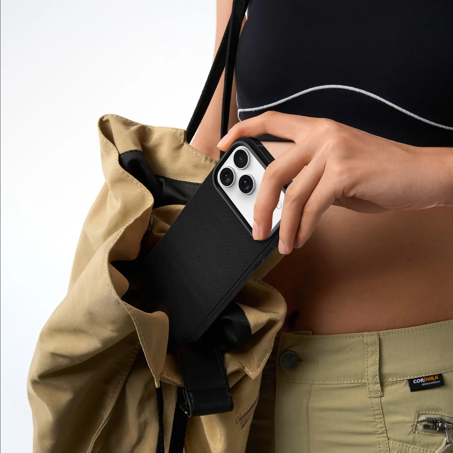 Levelo Cuir Case — Phantom Black 2