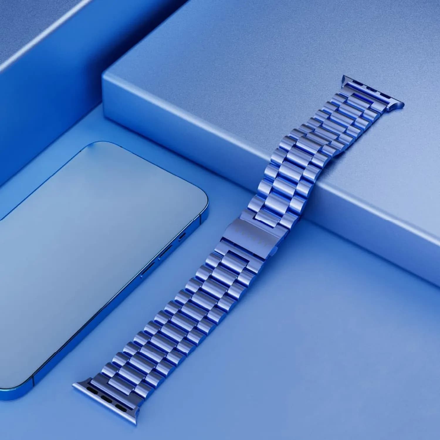 Levelo Daytona Metal Watch Strap 2