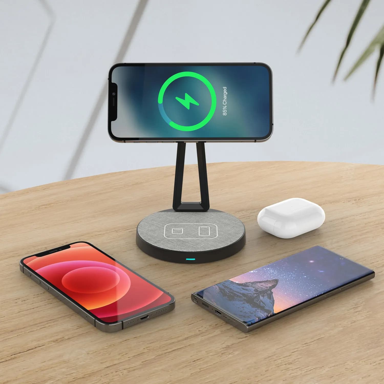 Levelo Dualflow 2 In 1 Wireless Charging Stand 2