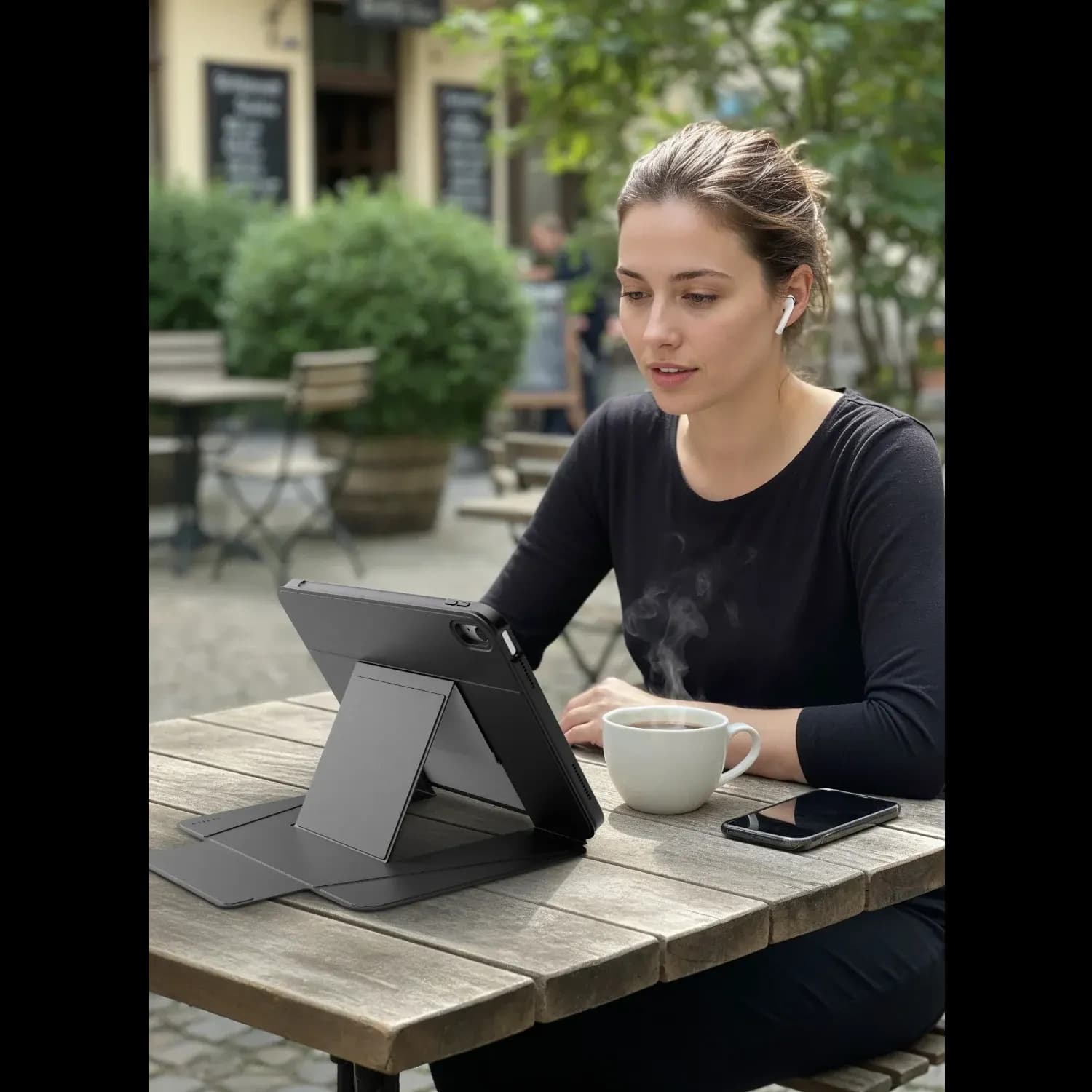 Levelo Flexo Leather Hybrid Case for iPad 2