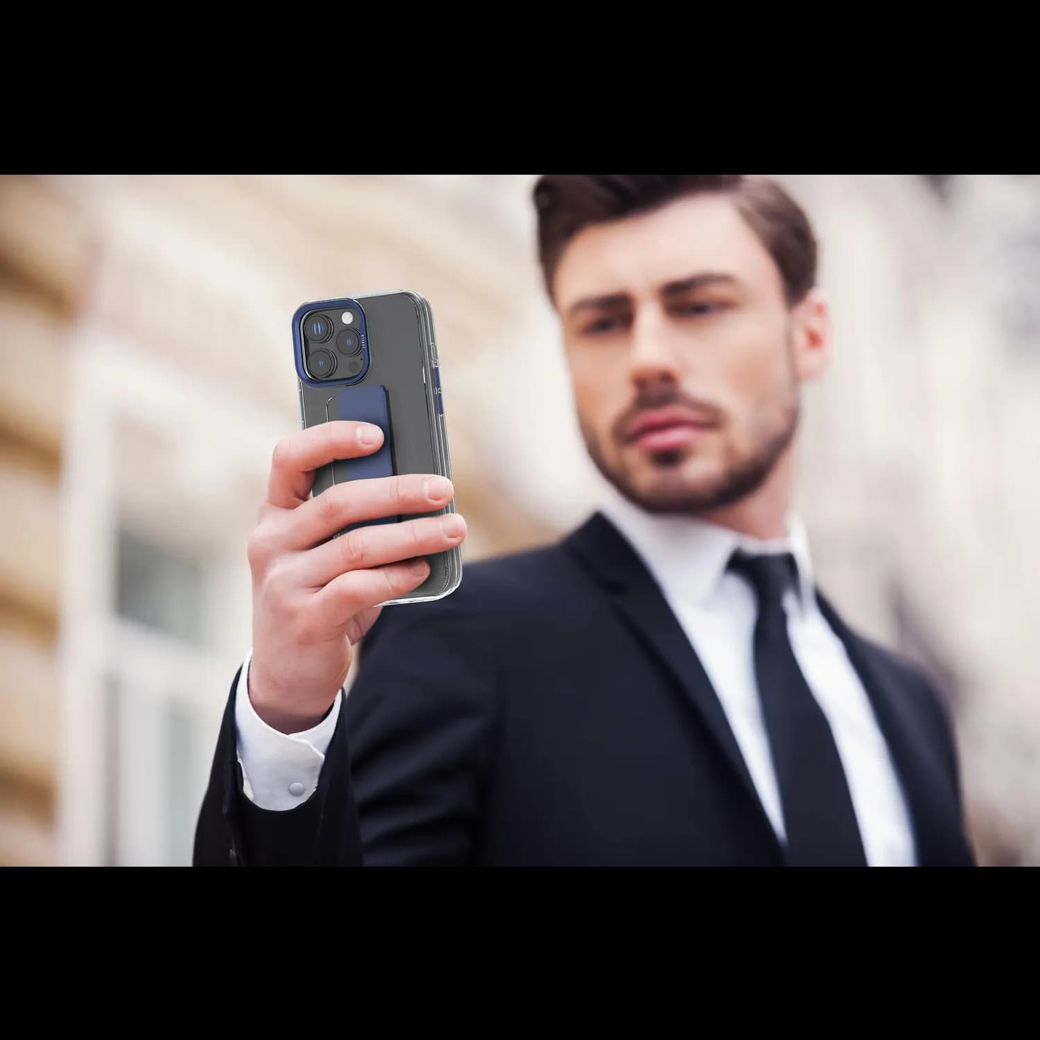 Levelo Silicone Grip Case - Impact Resistant, Blue — Blue 2