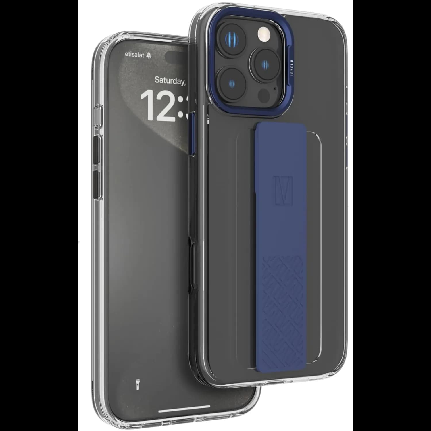 Levelo Silicone Grip Case - Impact Resistant, Blue — Blue 1 Levelo Silicone Grip Case - Impact Resistant, Blue — Blue 1