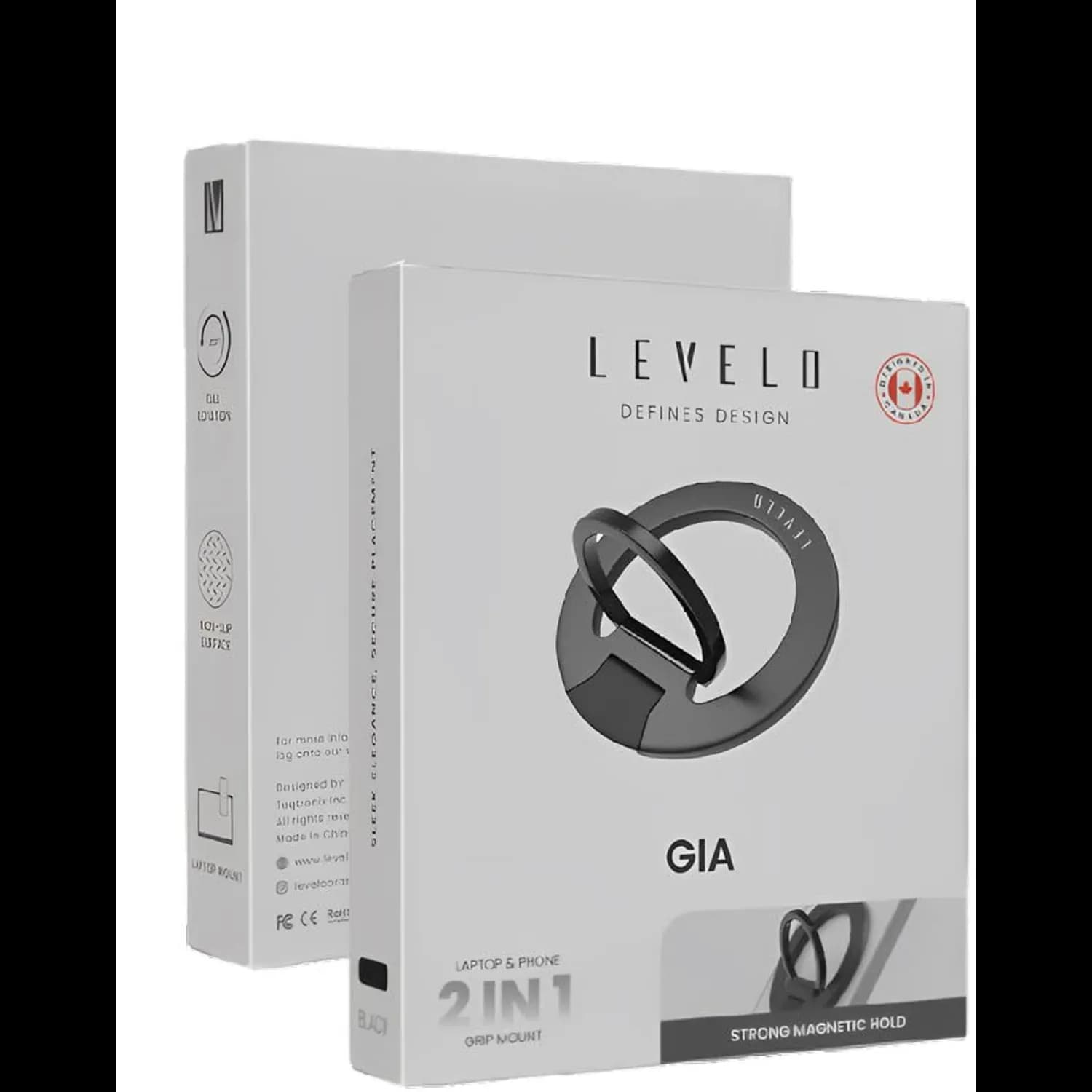Levelo Gia Magsafe Phone Ring Holder & Mount 5